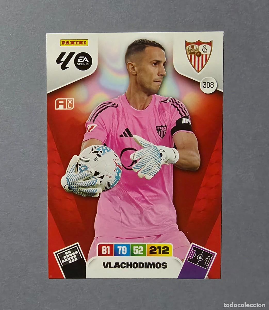 Cromos de F&uacute;tbol: 308 VLACHODIMOS - SEVILLA - ADRENALYN XL 2025-26 - 25/26 (NUEVO)
