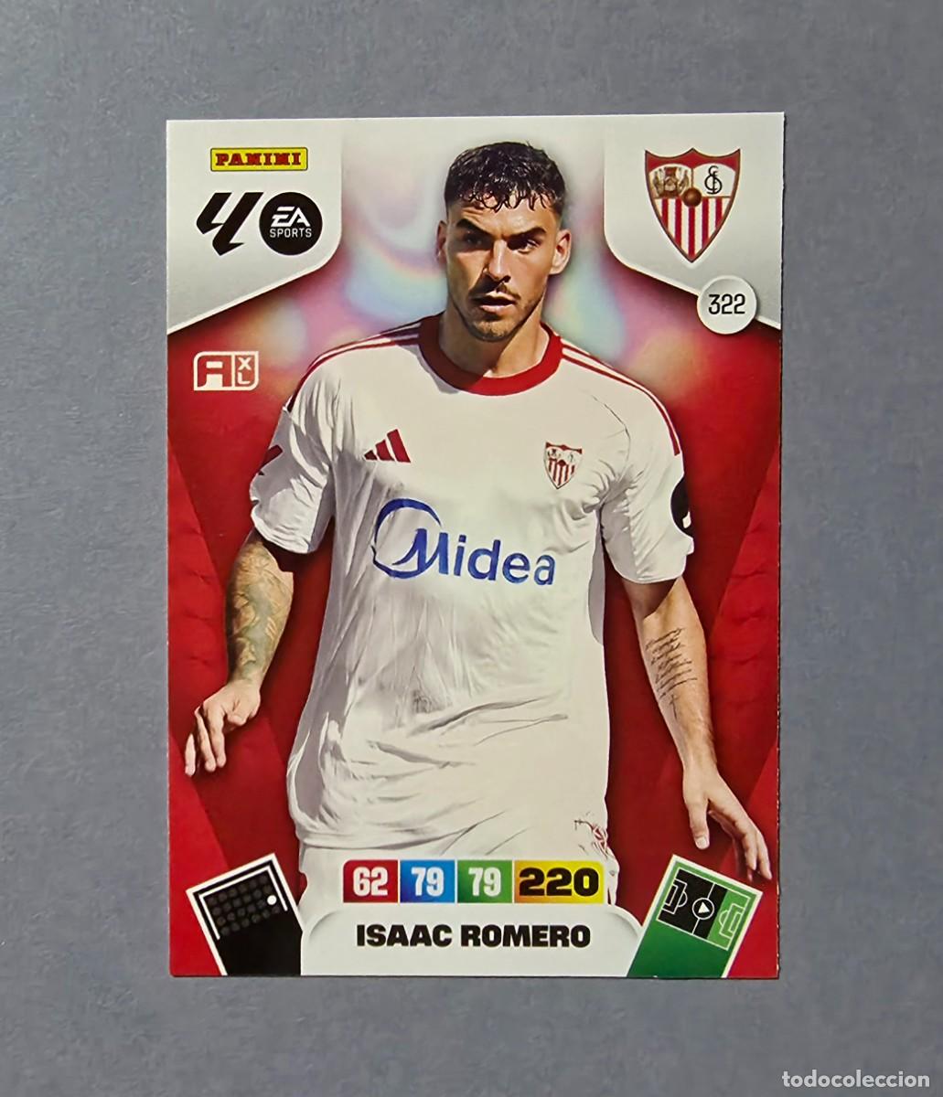 Cromos de F&uacute;tbol: 322 ISAAC ROMERO - SEVILLA - ADRENALYN XL 2025-26 - 25/26 (NUEVO)
