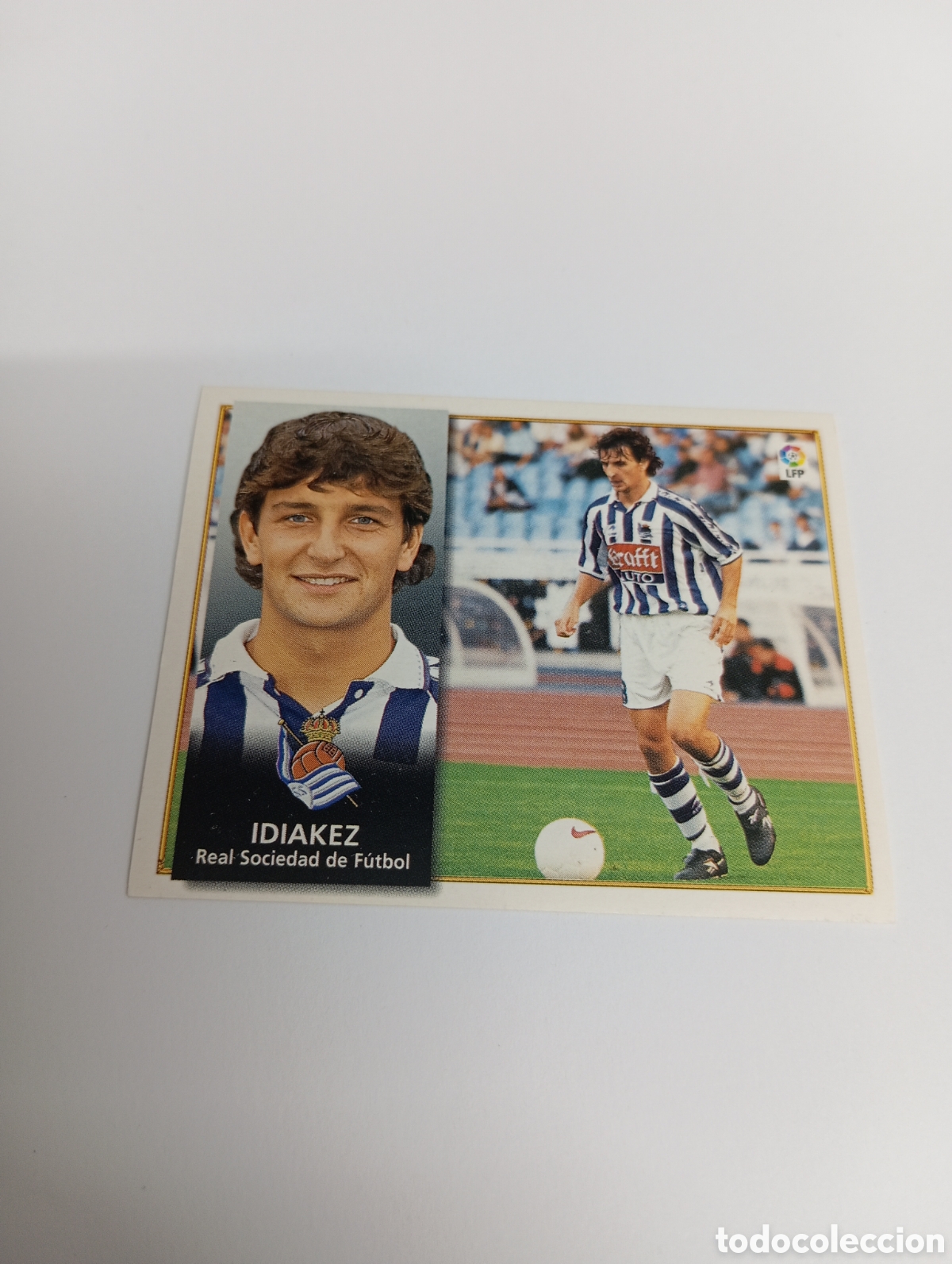 Cromos de F&uacute;tbol: IDIAKEZ Real Sociedad Liga Este 1998 1999 NUEVO SIN PEGAR 98 99
