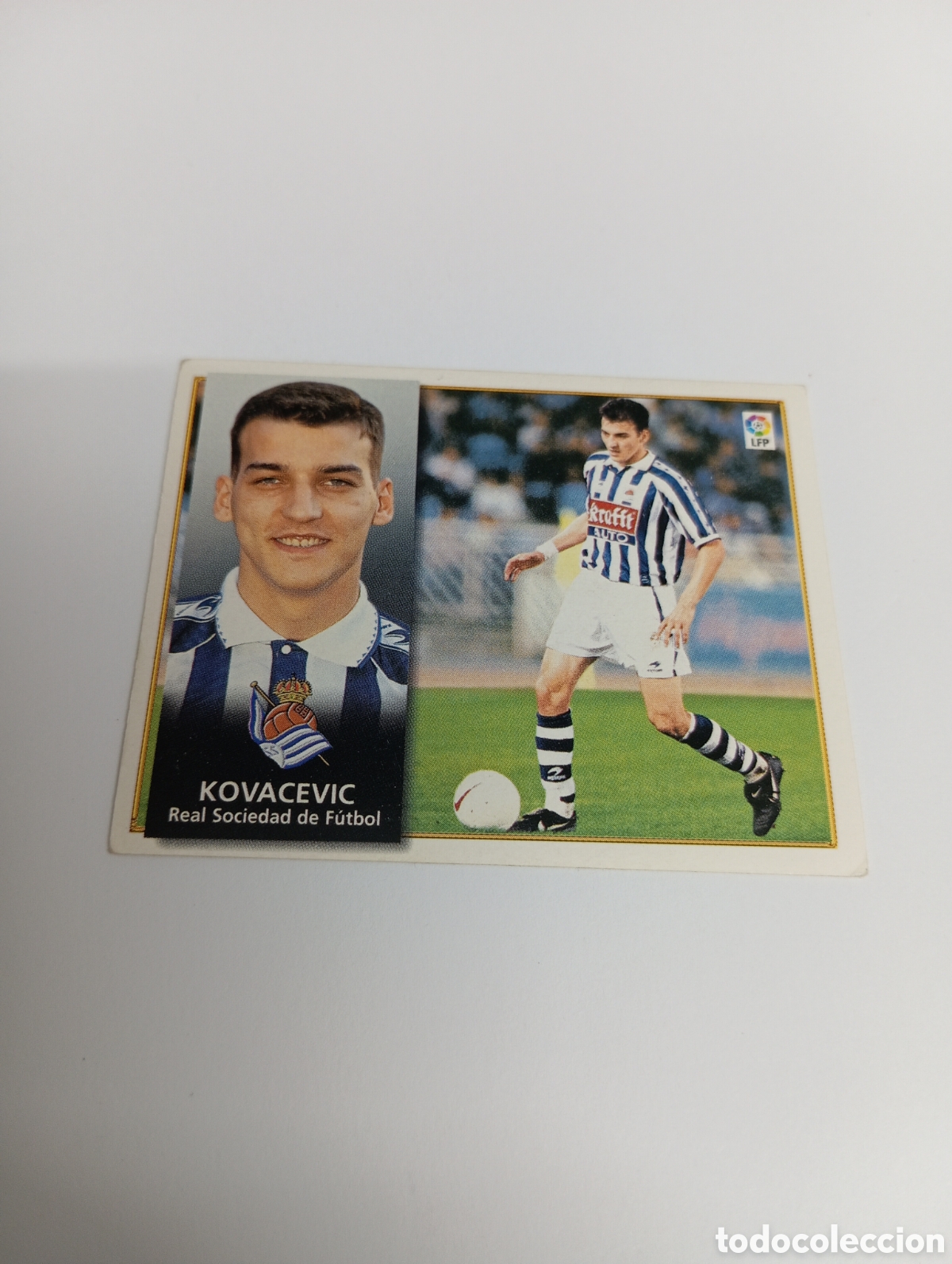 Cromos de F&uacute;tbol: KOVACEVIC Real Sociedad Liga Este 1998 1999 NUEVO SIN PEGAR 98 99