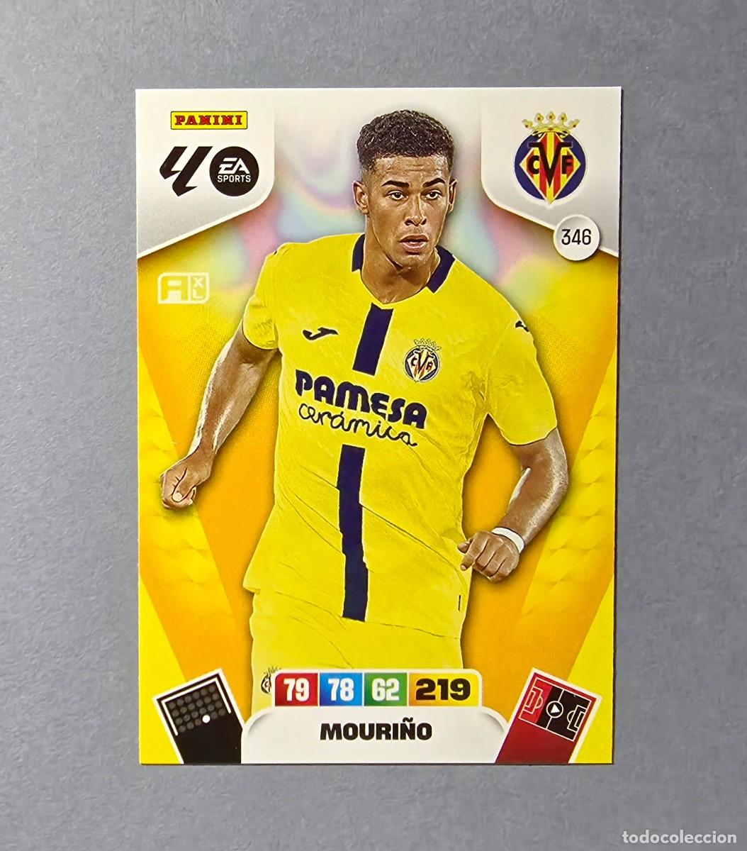 Cromos de F&uacute;tbol: 346 MOURI&Ntilde;O - VILLARREAL - ADRENALYN XL 2025-26 - 25/26 (NUEVO)