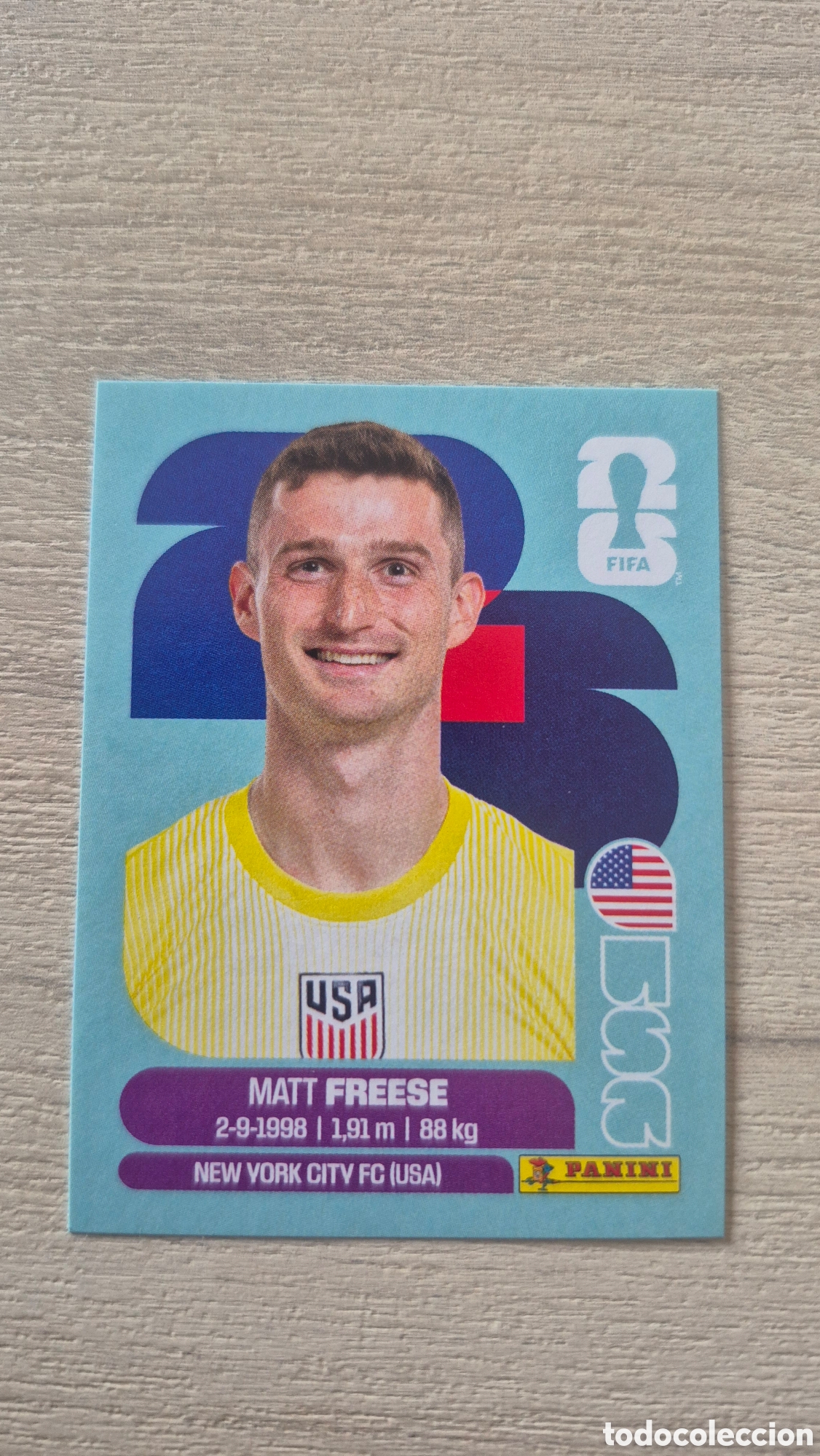 Cromos de F&uacute;tbol: USA2 Freese FIFA World Cup 2026