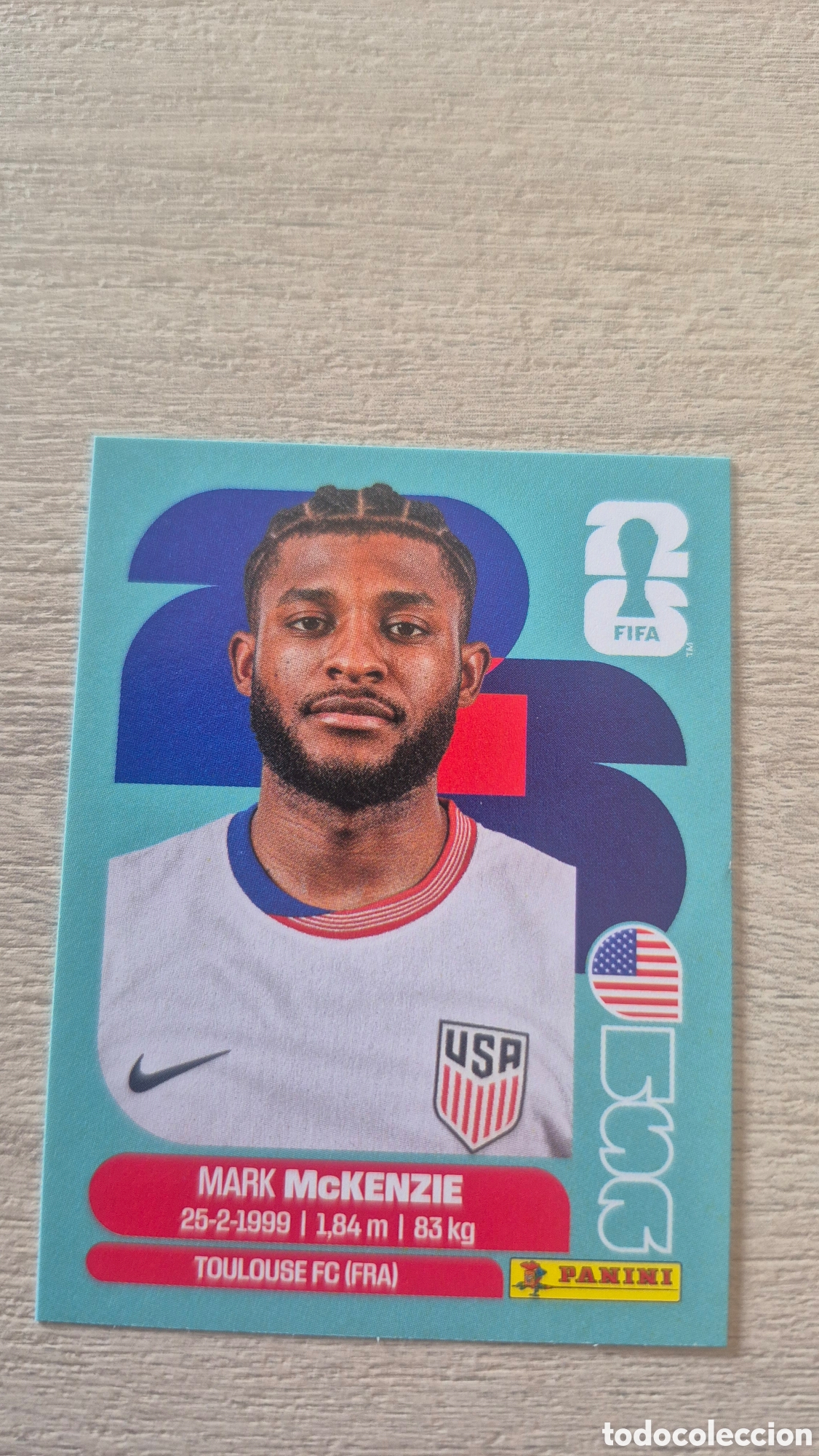 Cromos de F&uacute;tbol: USA5 McKenzie FIFA World Cup 2026