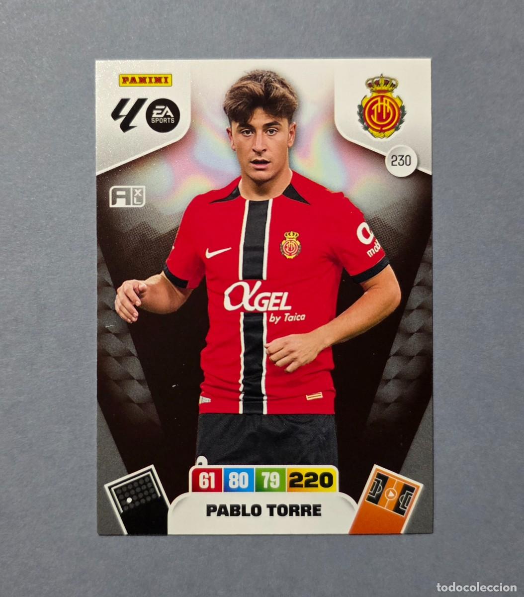 Cromos de F&uacute;tbol: 230 PABLO TORRE - MALLORCA - ADRENALYN XL 2025-26 - 25/26 (NUEVO)