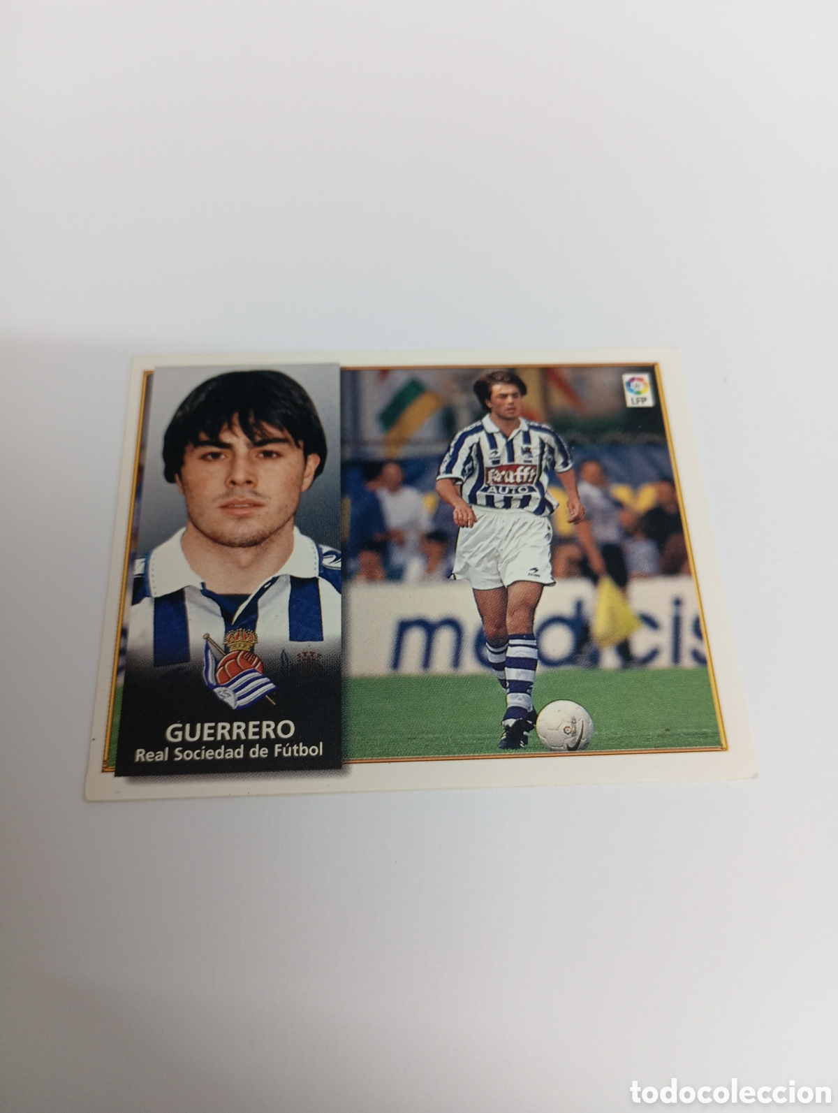 Cromos de F&uacute;tbol: GUERRERO COLOCA Real Sociedad Liga Este 1998 1999 NUEVO SIN PEGAR 98 99