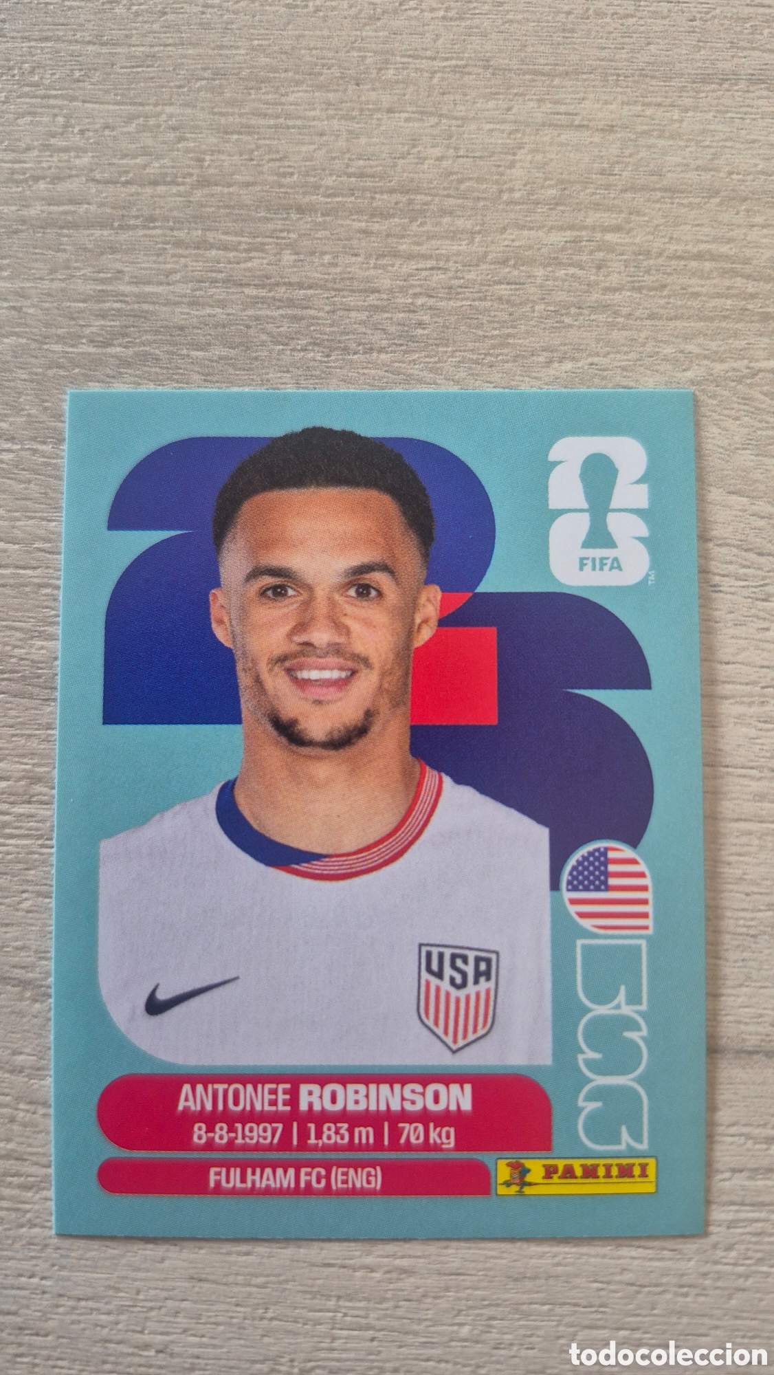 Cromos de F&uacute;tbol: USA7 Robinson FIFA World Cup 2026
