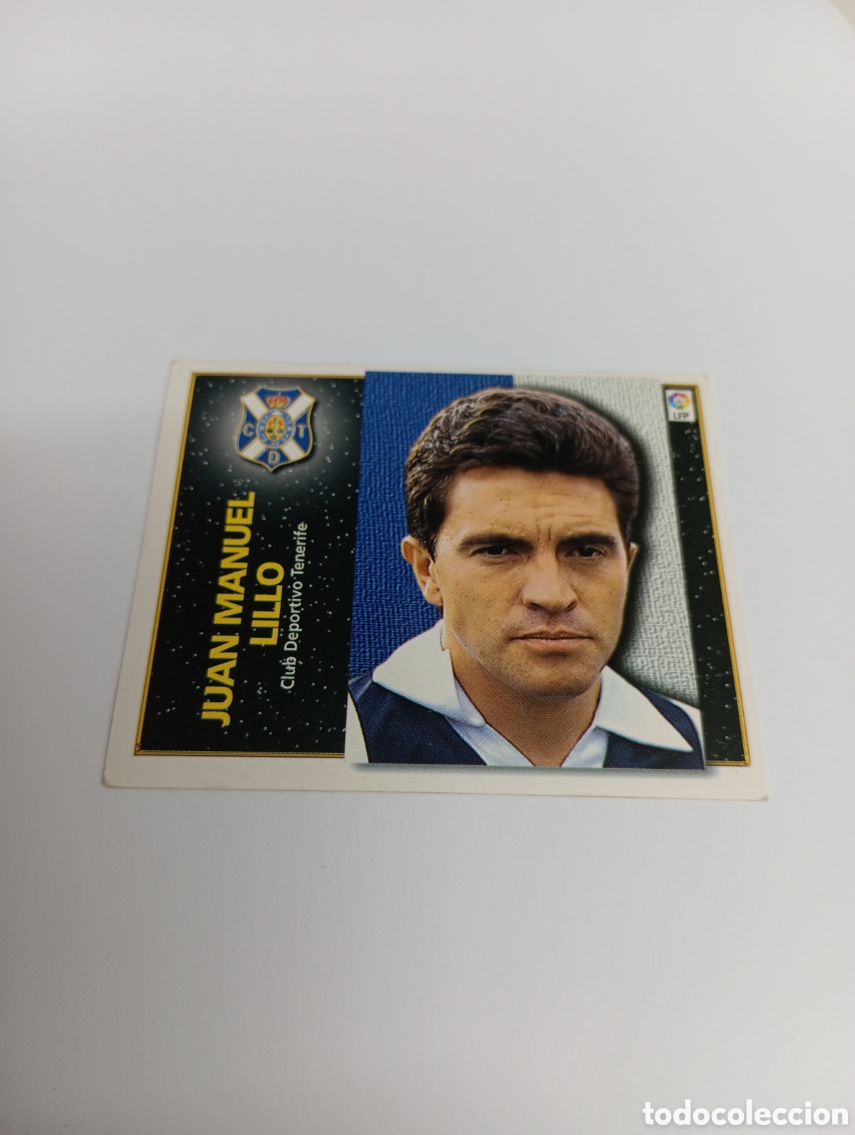 Cromos de F&uacute;tbol: ENTRENADOR MANUEL LILLO Tenerife Liga Este 1998 1999 NUEVO SIN PEGAR 98 99