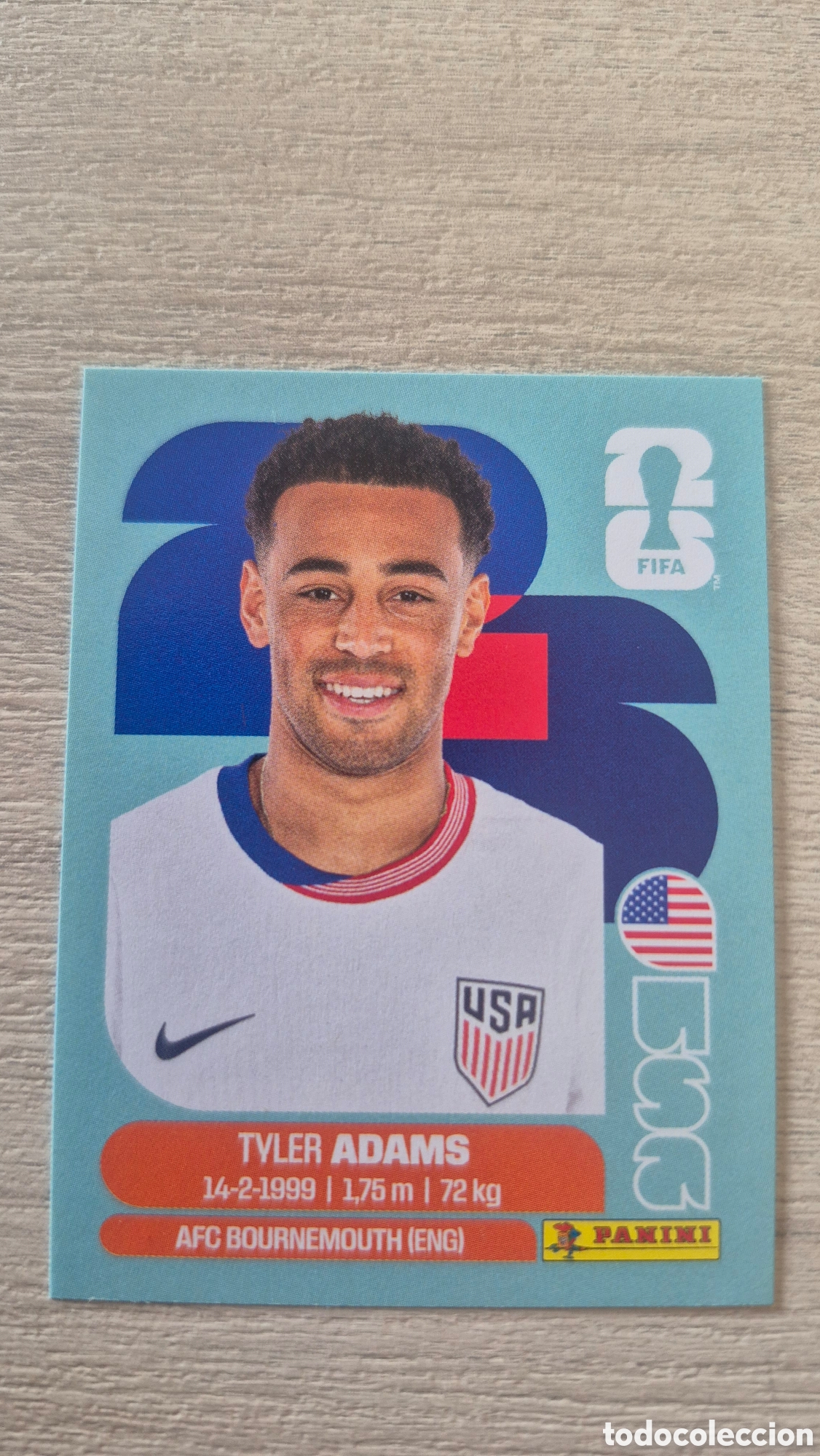 Cromos de F&uacute;tbol: USA8 Adams FIFA World Cup FIFA World Cup 2026