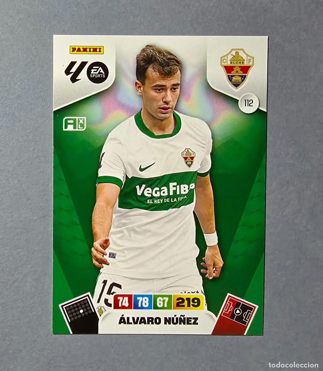 Cromos de F&uacute;tbol: 112 &Aacute;LVARO N&Uacute;&Ntilde;EZ - ELCHE - ADRENALYN XL 2025-26 - 25/26 (NUEVO)