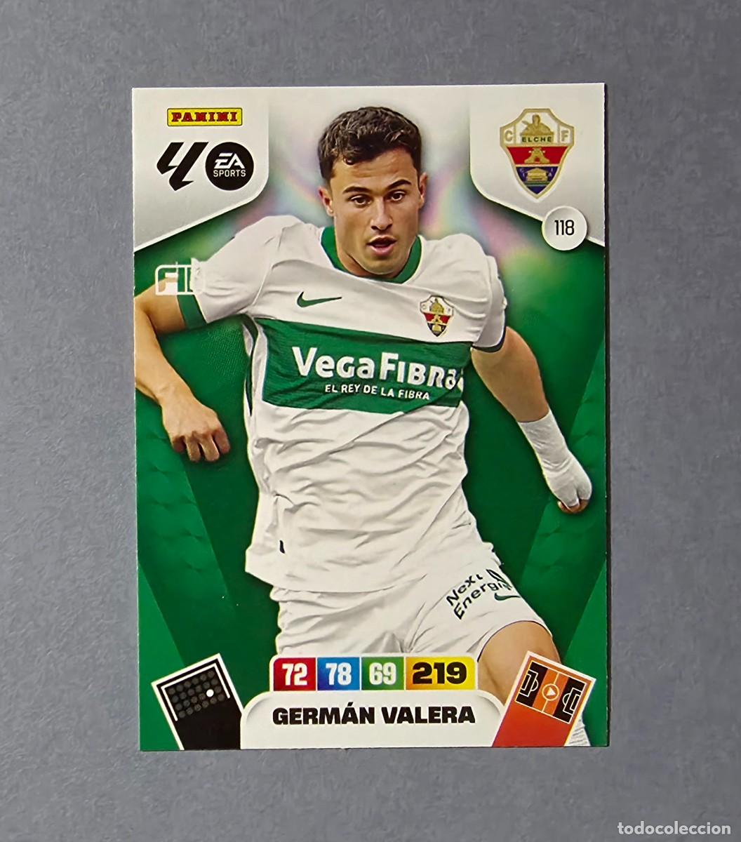 Cromos de F&uacute;tbol: 118 GERM&Aacute;N VALERA - ELCHE - ADRENALYN XL 2025-26 - 25/26 (NUEVO)