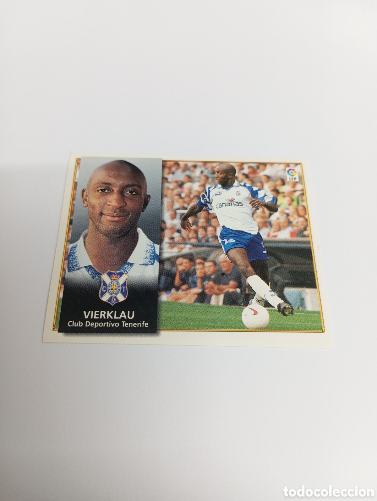 Cromos de F&uacute;tbol: VIERKLAU Tenerife Liga Este 1998 1999 NUEVO SIN PEGAR 98 99