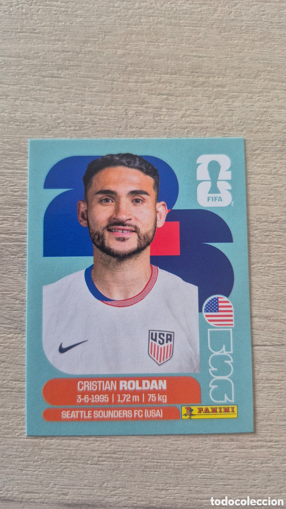 Cromos de F&uacute;tbol: USA11 Roldan FIFA World Cup 2026