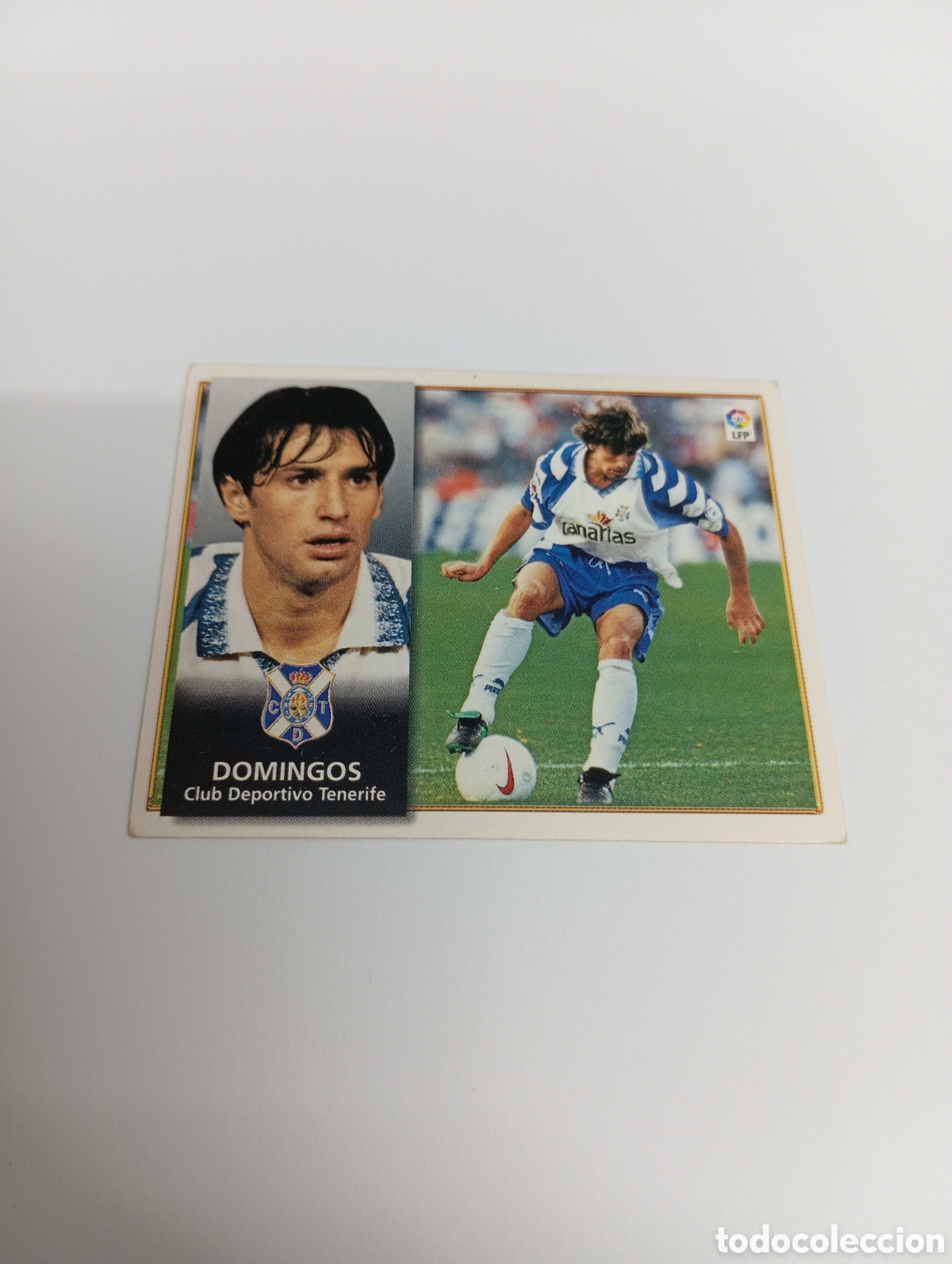 Cromos de F&uacute;tbol: DOMINGOS Tenerife Liga Este 1998 1999 NUEVO SIN PEGAR 98 99