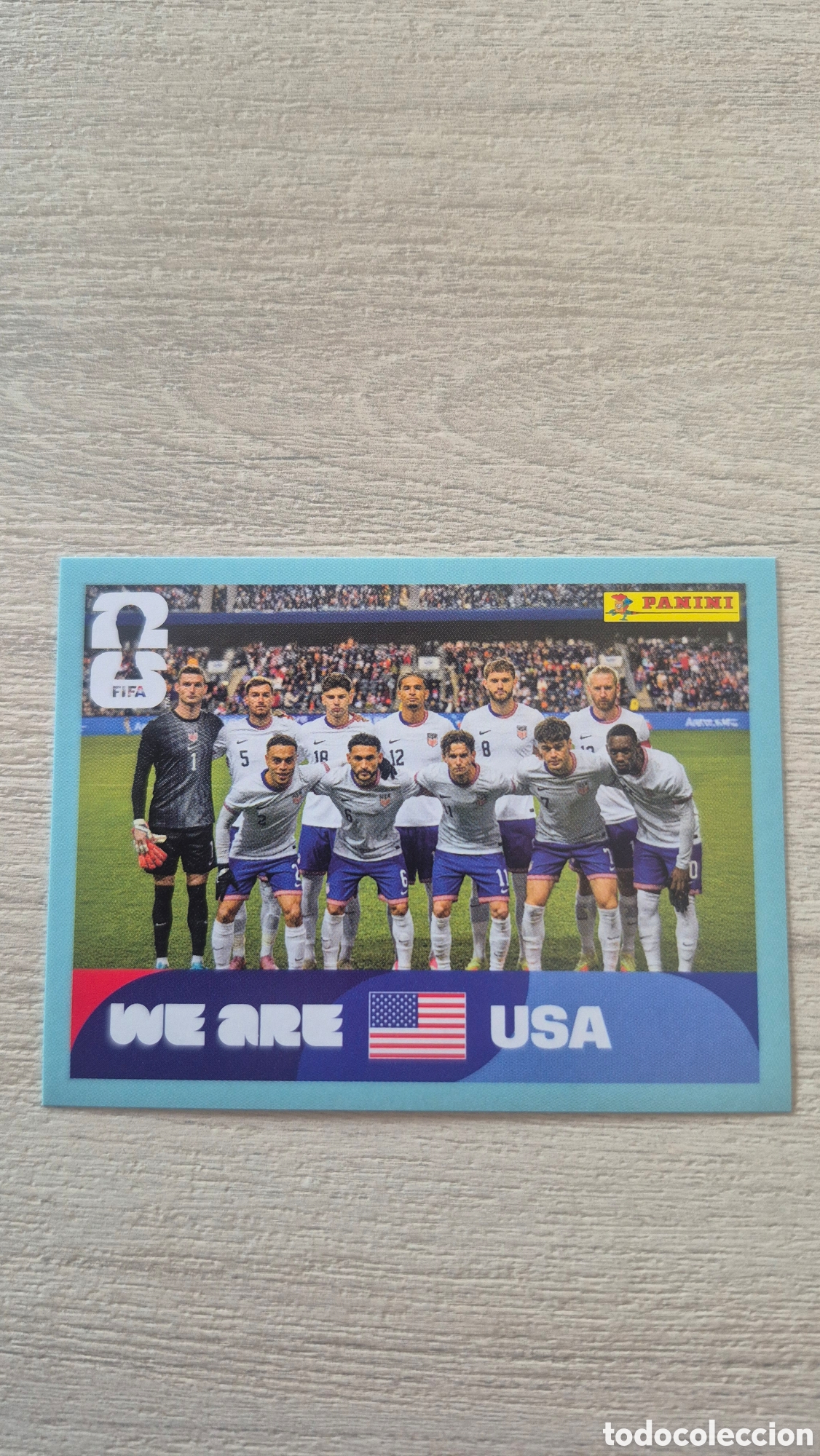 Cromos de F&uacute;tbol: USA13 Plantilla Estados Unidos FIFA World Cup 2026