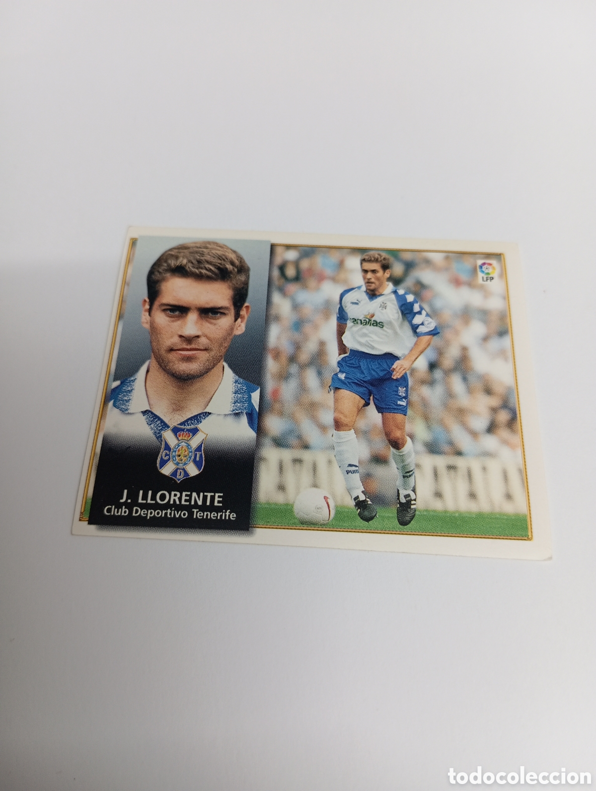 Football Stickers: JULIO LLORENTE Tenerife Liga Este 1998 1999 NUEVO SIN PEGAR 98 99