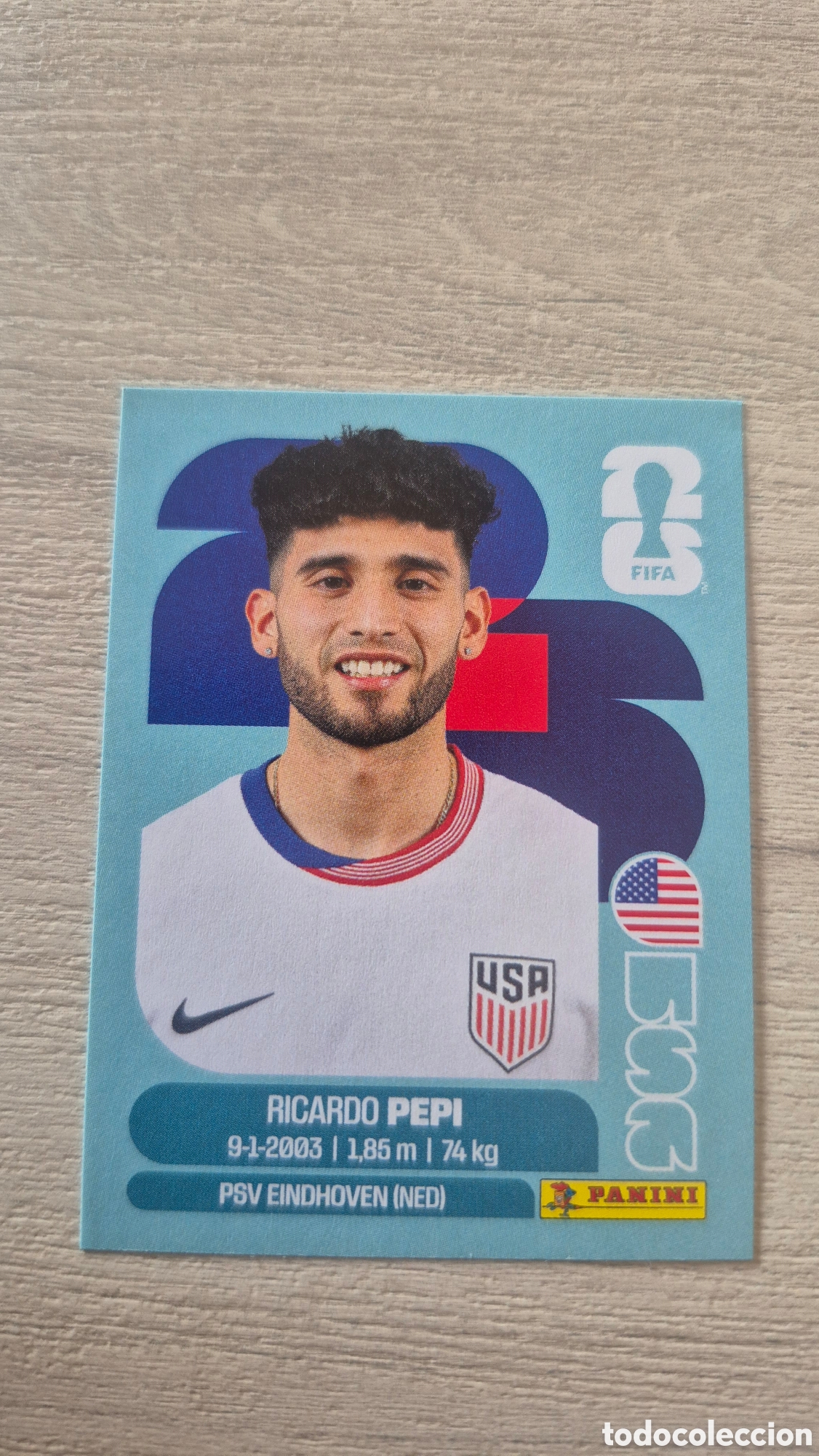 Football Stickers: USA18 Pepi FIFA World Cup 2026