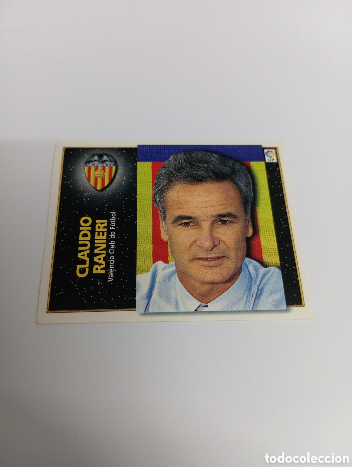 Figurine di Calcio: ENTRENADOR CLAUDIO RANIERI Valencia Liga Este 1998 1999 NUEVO SIN PEGAR 98 99