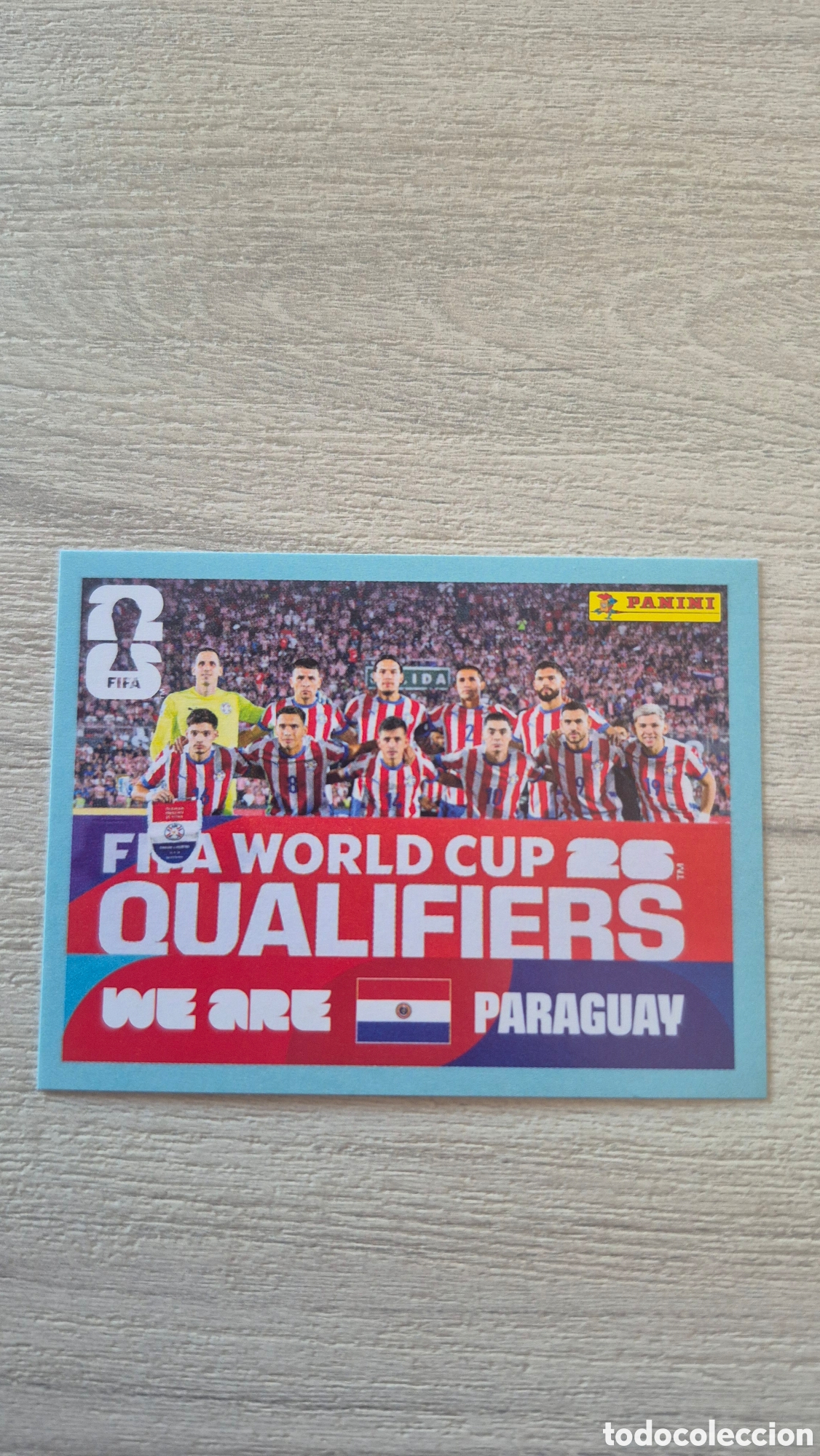 Cromos de Futebol: PAR13 Plantilla Paraguay FIFA World Cup 2026