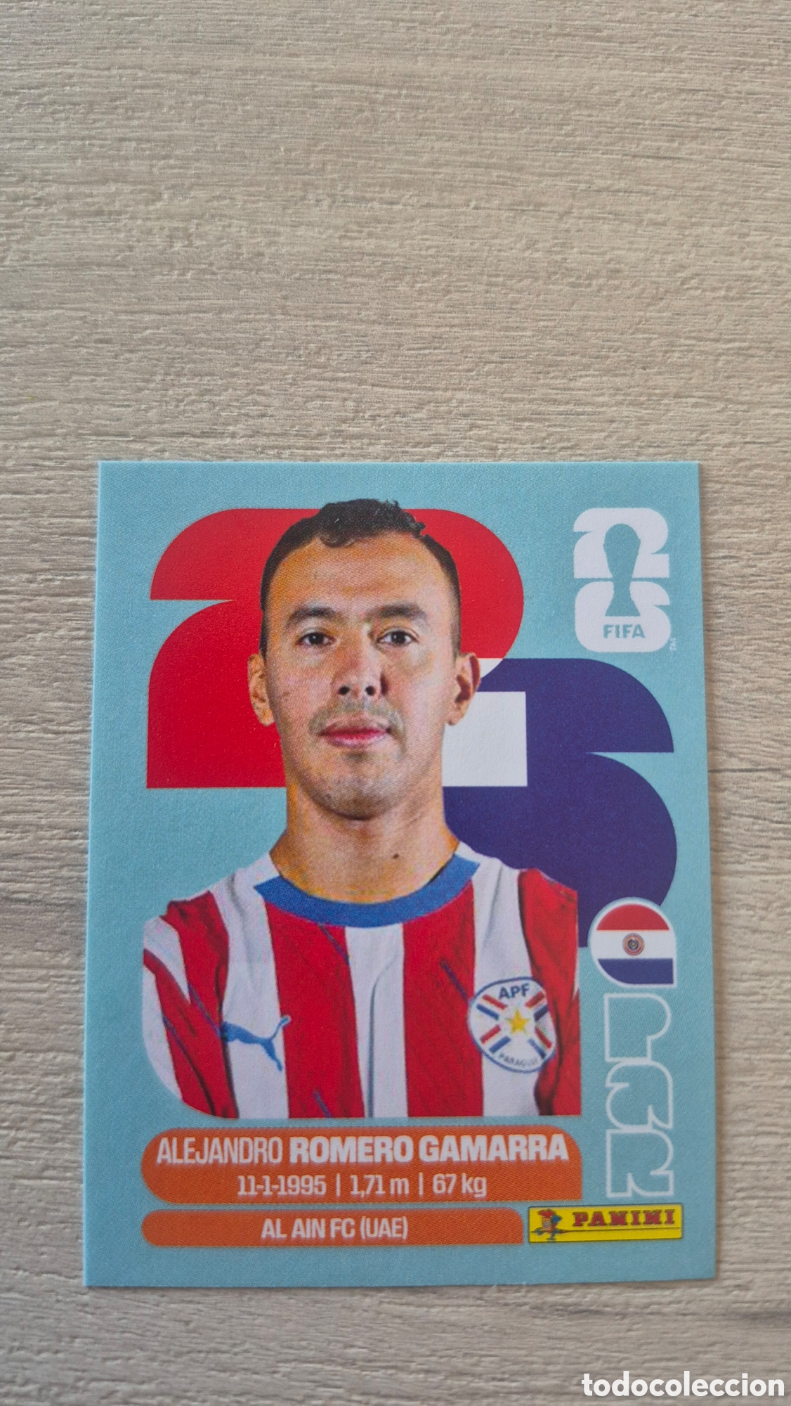Cartes &agrave; collectionner de Football: PAR16 Romero Gamarra FIFA World Cup 2026