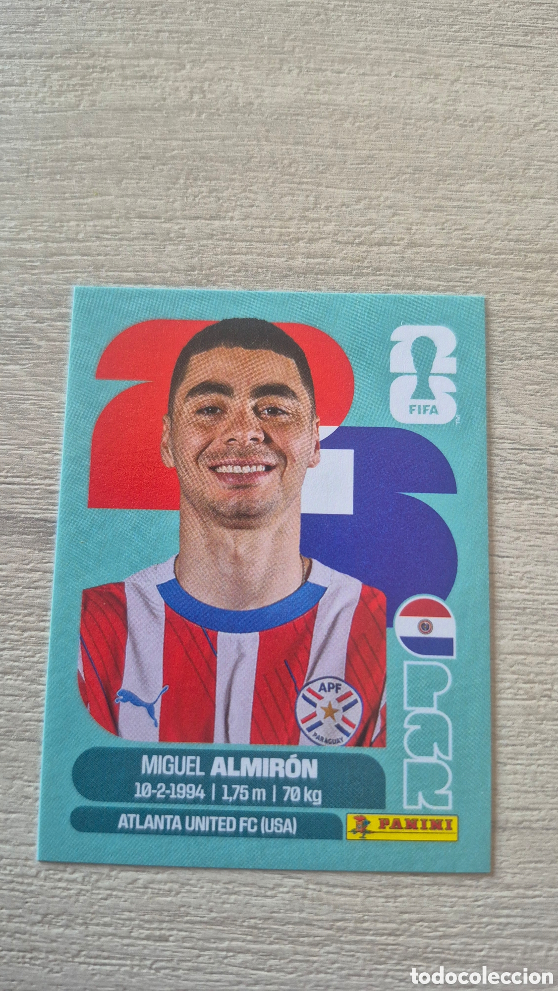 Cartes &agrave; collectionner de Football: PAR17 Almiron FIFA World Cup 2026