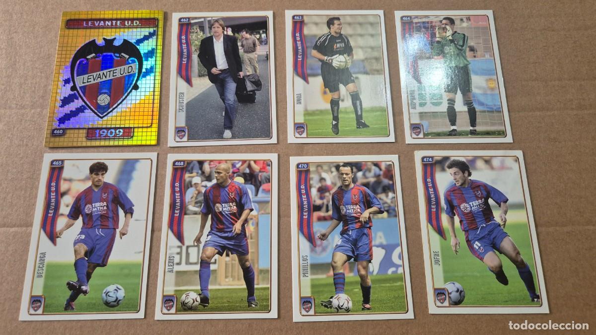 Cartes &agrave; collectionner de Football: LOTE MUNDICROMO 2004 2005 EQUIPO LEVANTE. SON 17 CROMOS SIN REPETIDOS