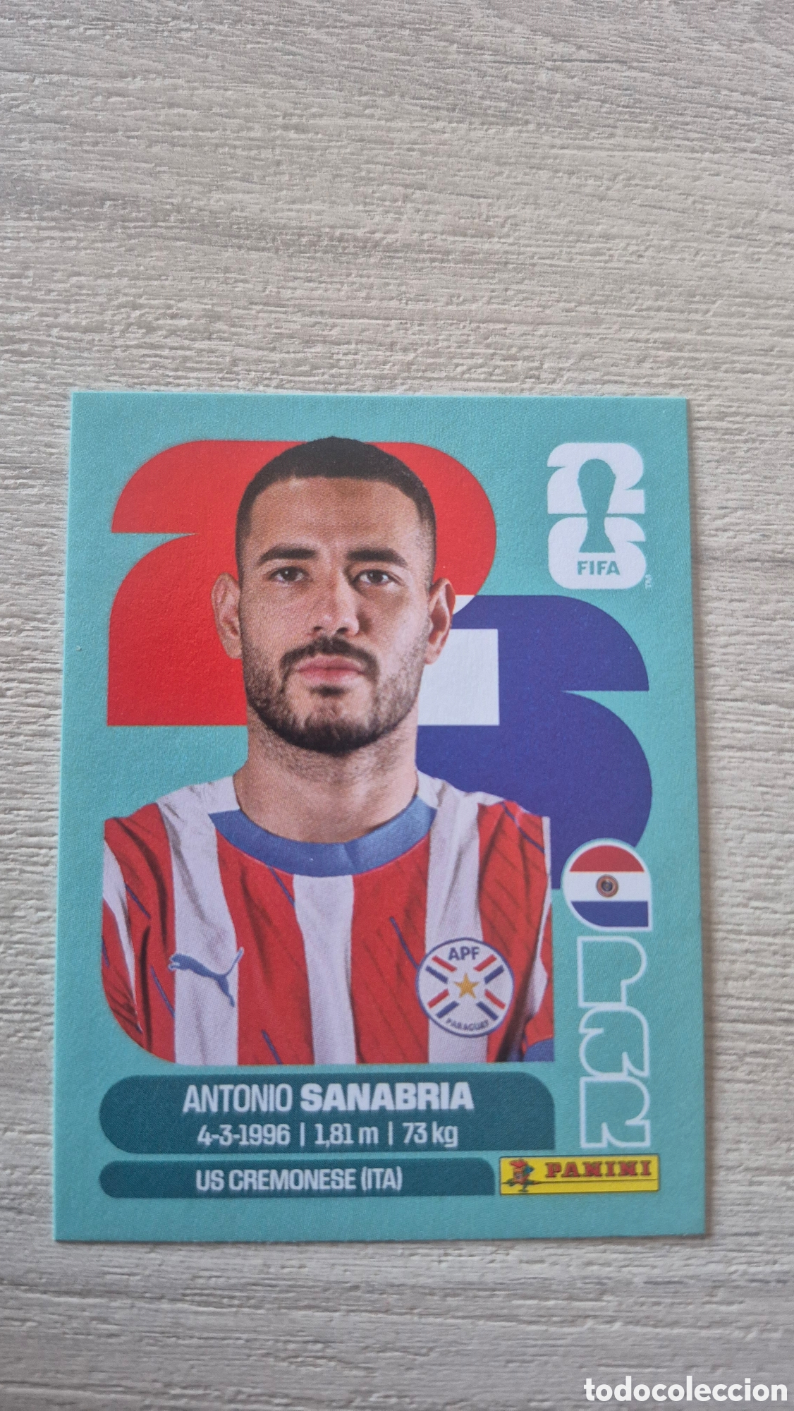 Cromos de F&uacute;tbol: PAR20 Sanabria FIFA World Cup 2026