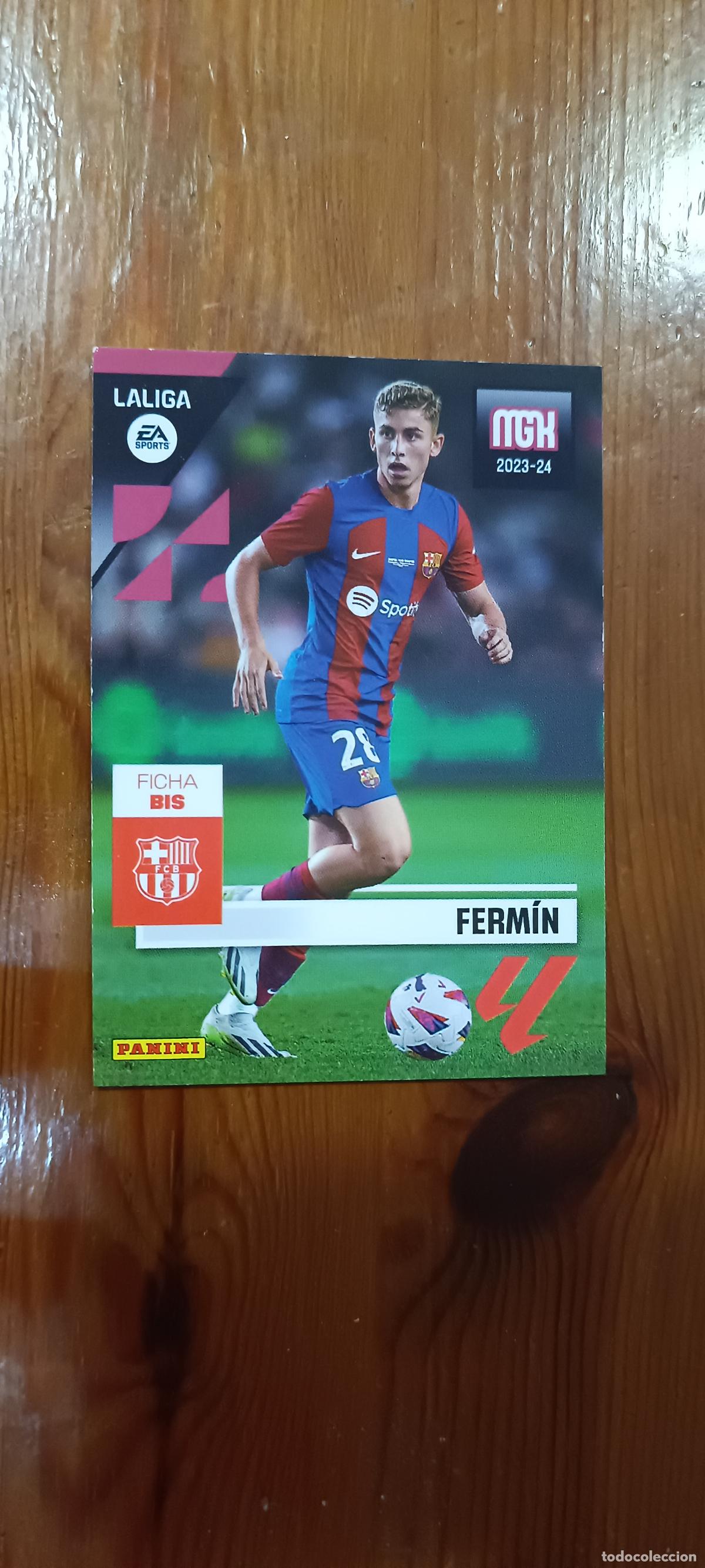 Cartes &agrave; collectionner de Football: N&deg;106 BIS FERMIN BARCELONA ROOKIE MGK 23 24 PANINI MEGACRACKS 2023 2024