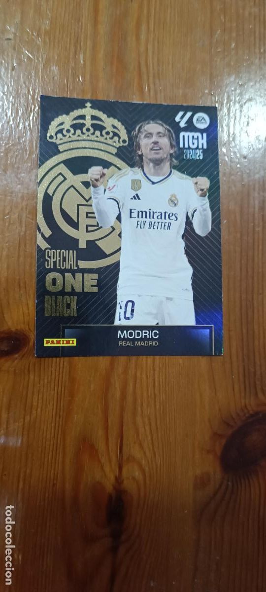 Cromos de F&uacute;tbol: Modric - R. Madrid - SPECIAL ONE BLACK - MEGACRACKS 2024 2025 - 24 25 - MGK