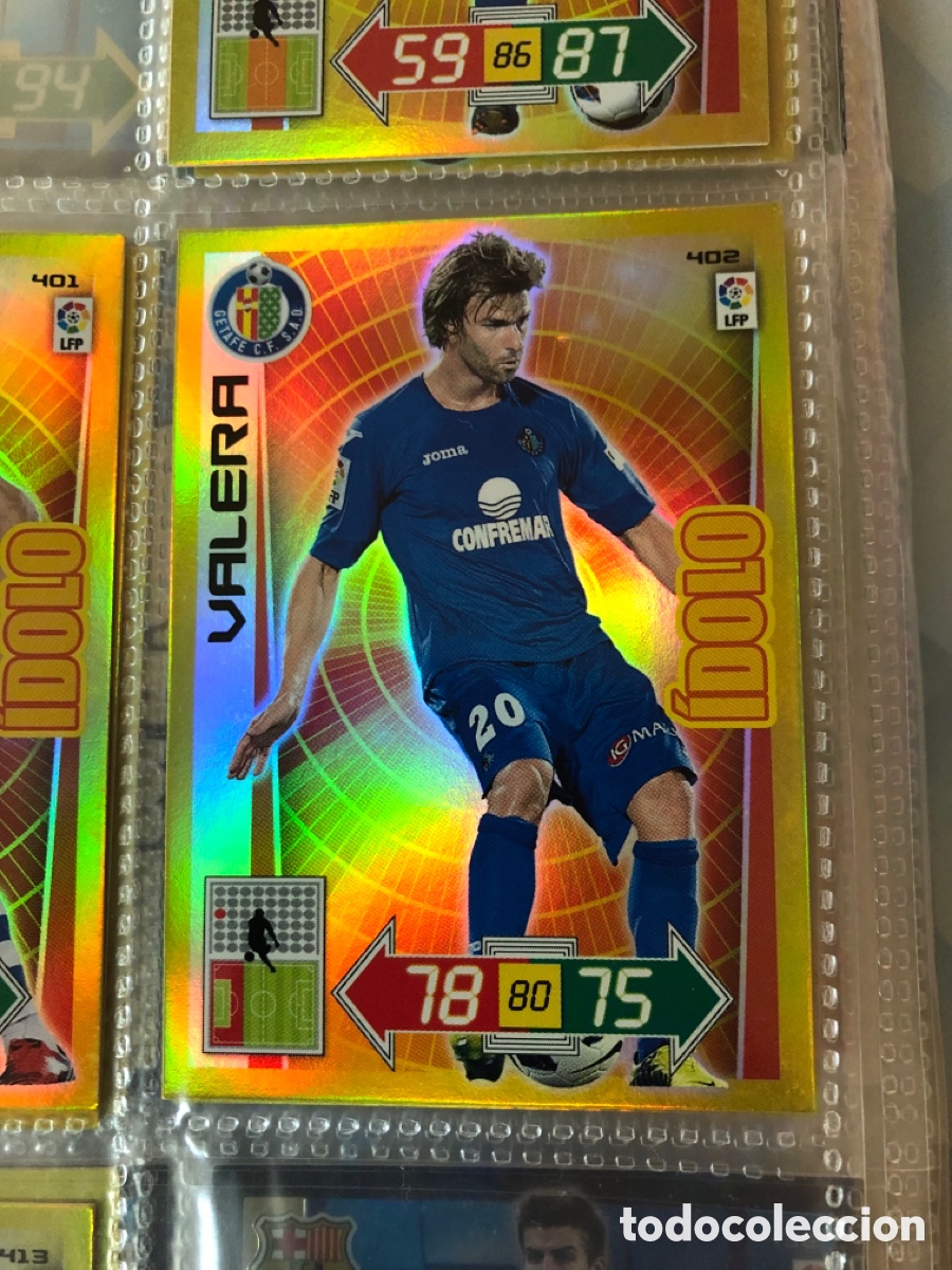 Cromos de F&uacute;tbol: Adrenalyn 2012 2013 &iacute;dolo Valera 402 Getafe
