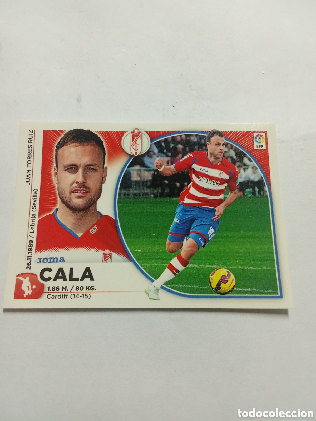 Cromos de F&uacute;tbol: CALA GRANADA LIGA ESTE 14 15 INVIERNO