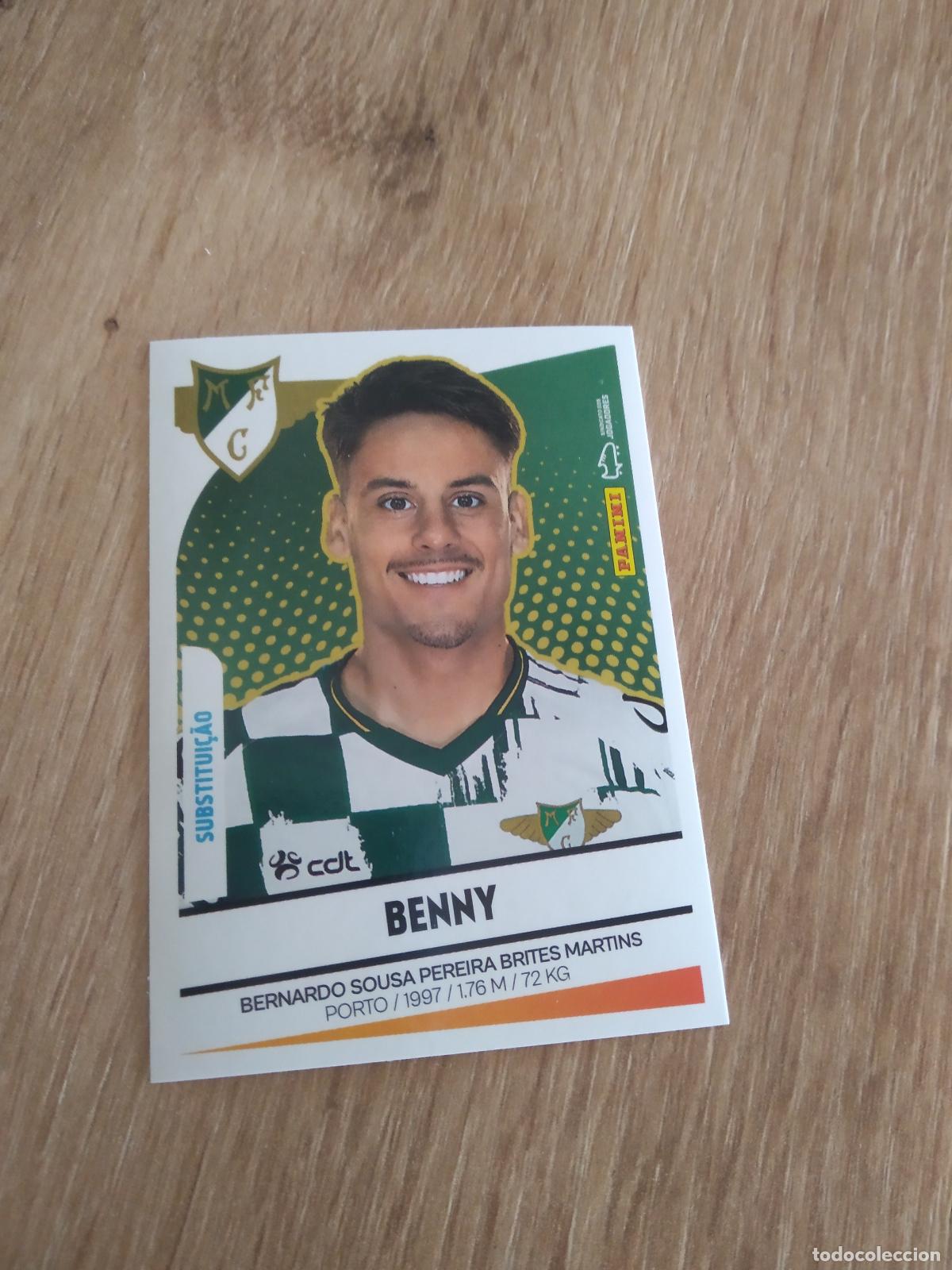 Cromos de F&uacute;tbol: 242 BIS BENNY Moreirense CROMO FUTBOL PANINI PORTUGAL 2024-2025 FUTEBOL 24-25 LIGA BETCLIC