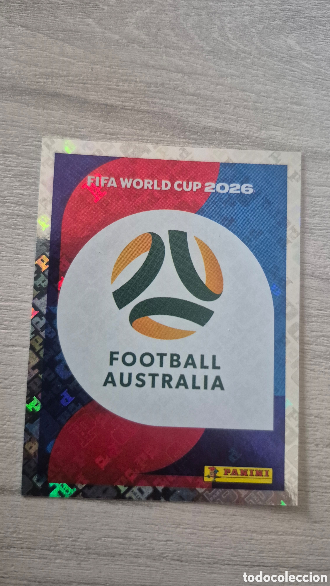Cromos de F&uacute;tbol: AUS1 Escudo Australia FIFA World Cup 2026