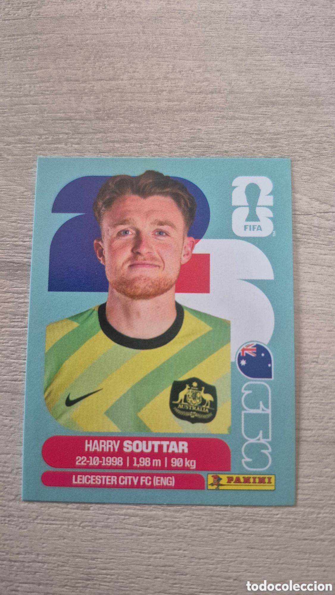 Cromos de F&uacute;tbol: AUS4 Souttar FIFA World Cup 2026