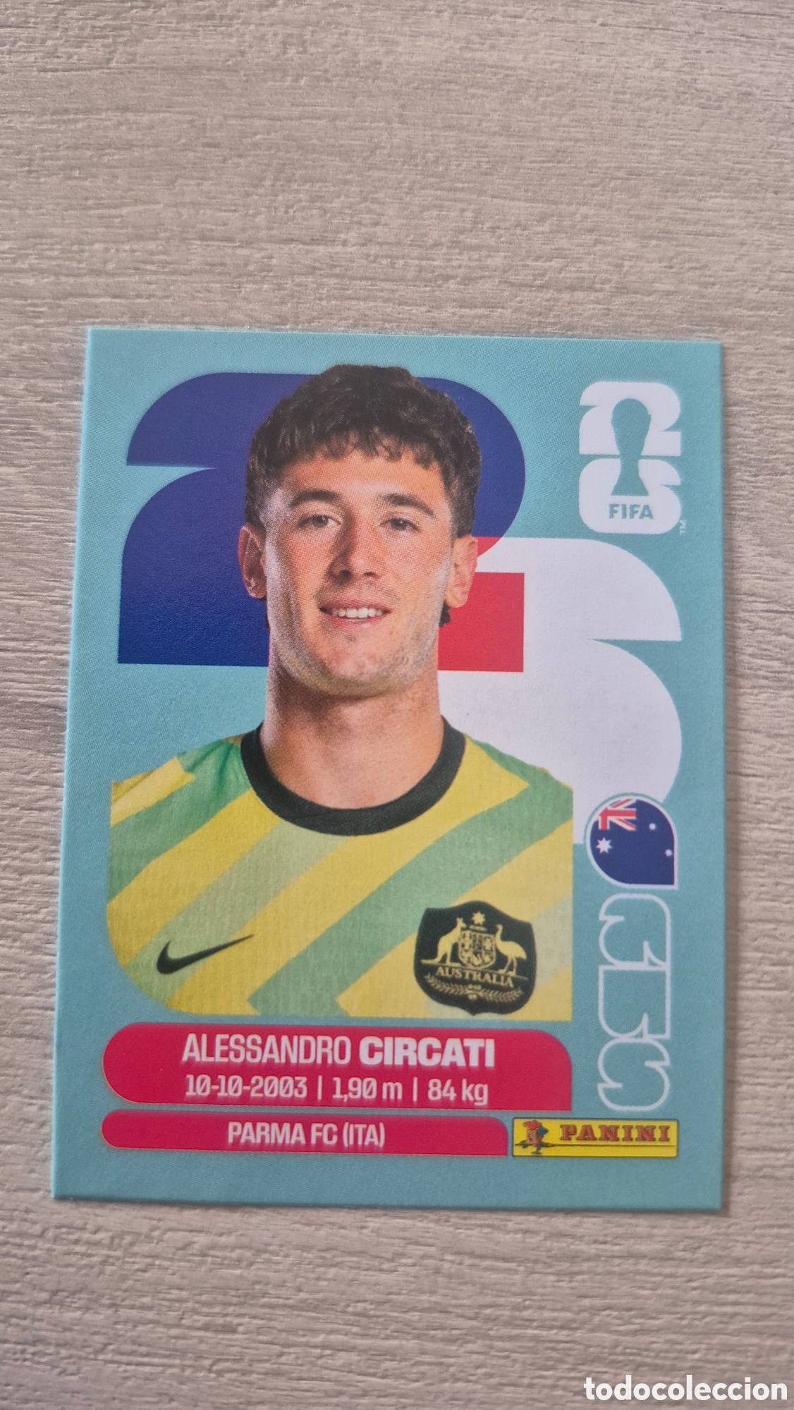 Cartes &agrave; collectionner de Football: AUS5 Circati FIFA World Cup 2026