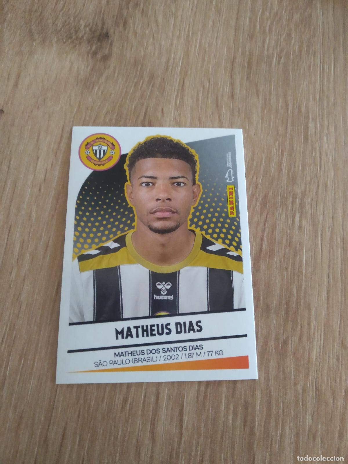 Cromos de F&uacute;tbol: 256 MATHEUS DIAS NACIONAL CROMO FUTBOL PANINI PORTUGAL 2024-2025 FUTEBOL 24-25 LIGA BETCLIC