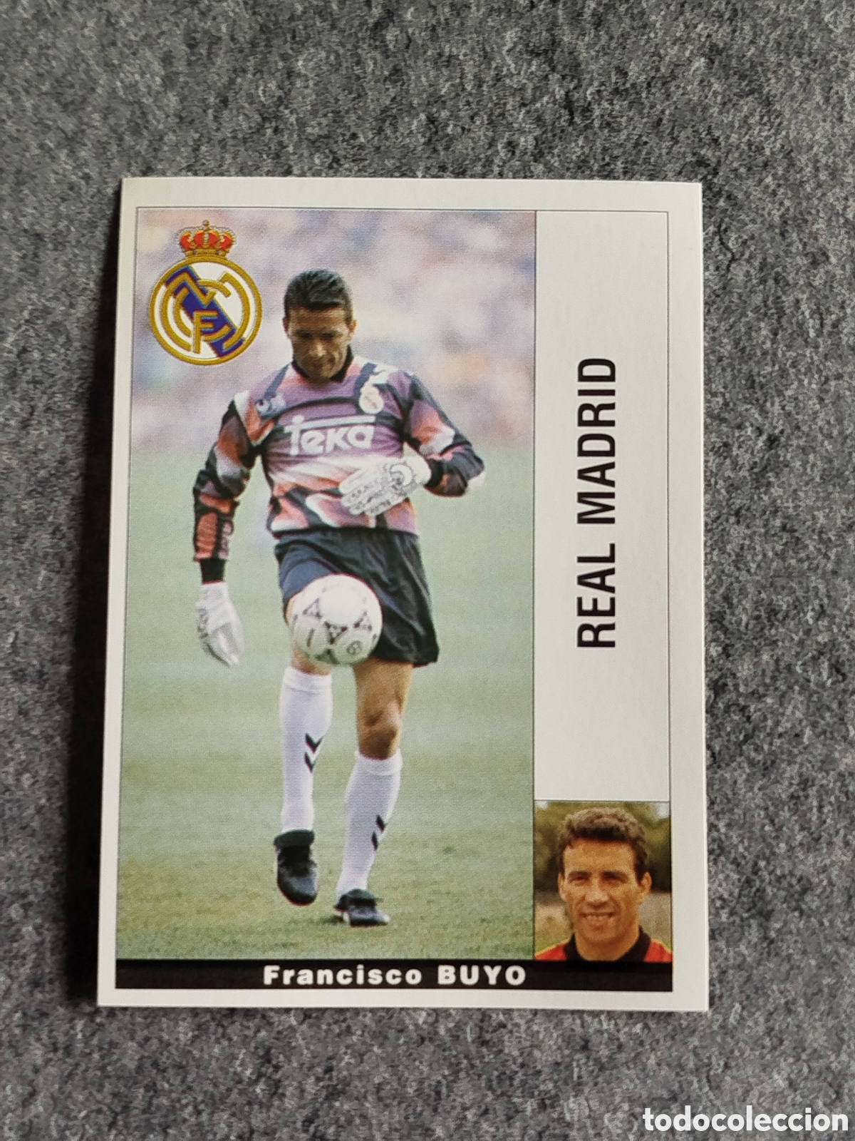 Fu&szlig;ball-Sticker: CROMO BUYO REAL MADRID PANINI LIGA 1995 95 96 NUNCA PEGADO SIN PEGAR