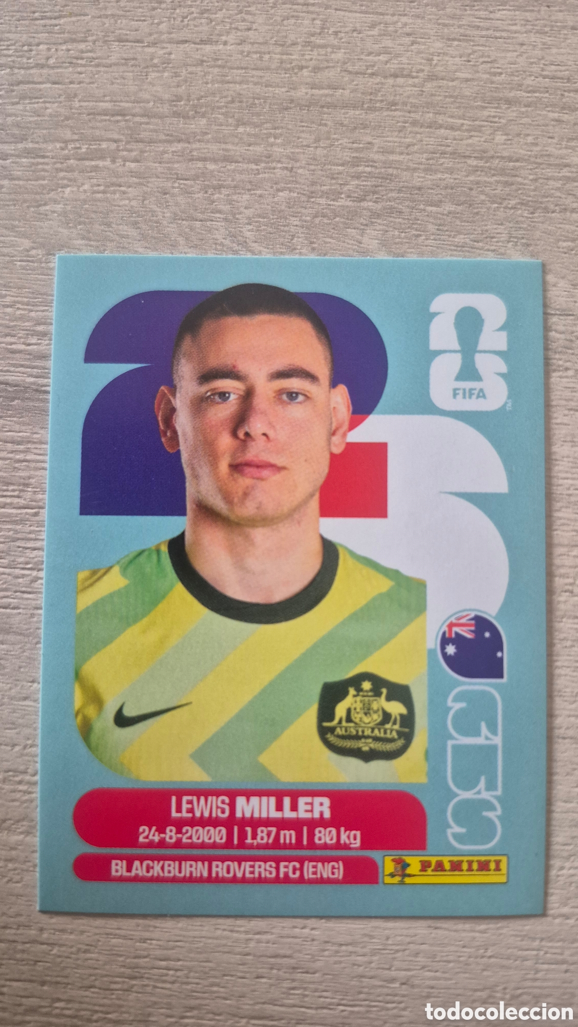 Fu&szlig;ball-Sticker: AUS9 Miller FIFA World Cup 2026