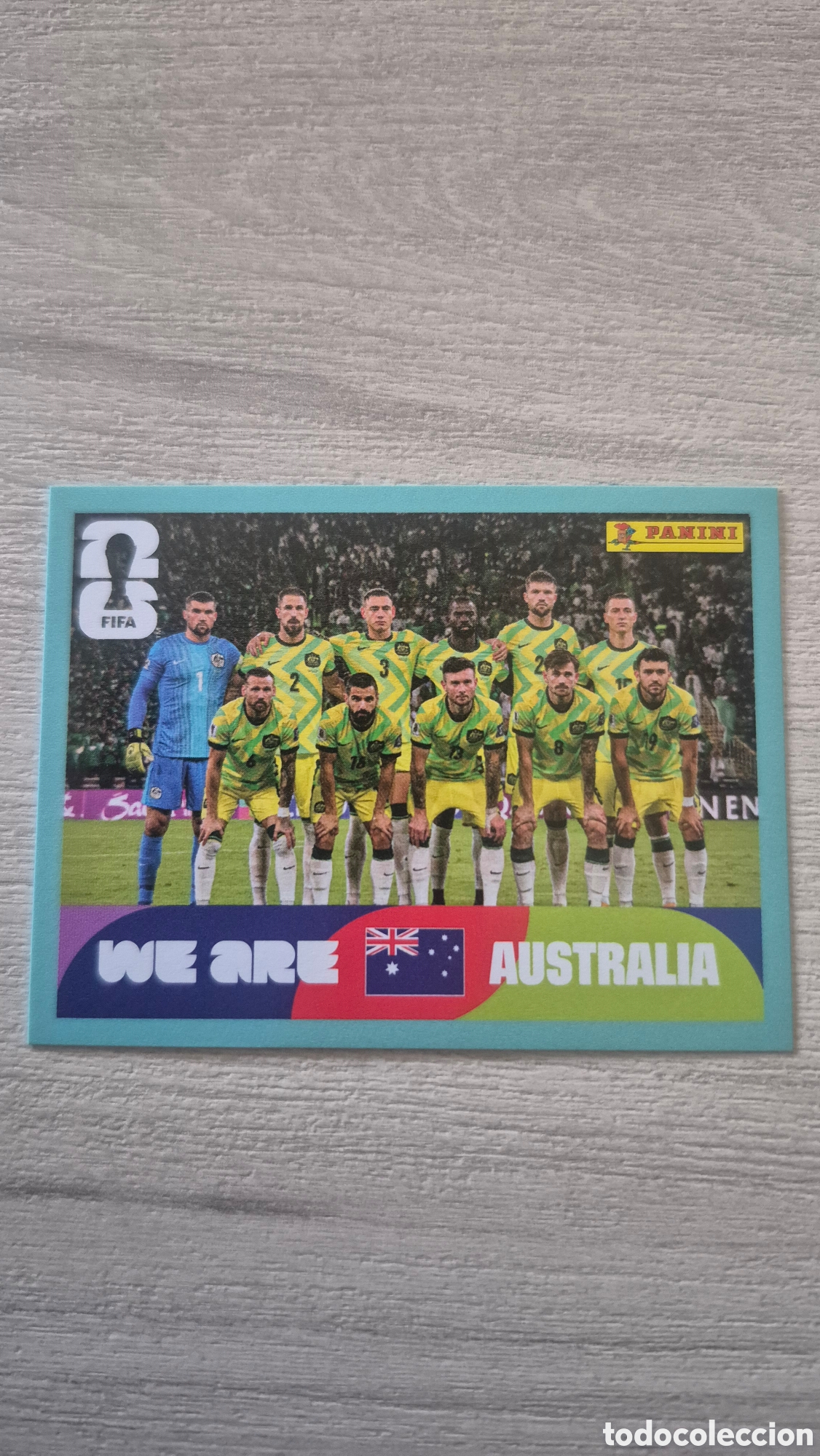 Cartes &agrave; collectionner de Football: AUS13 Plantilla Australia FIFA World Cup 2026
