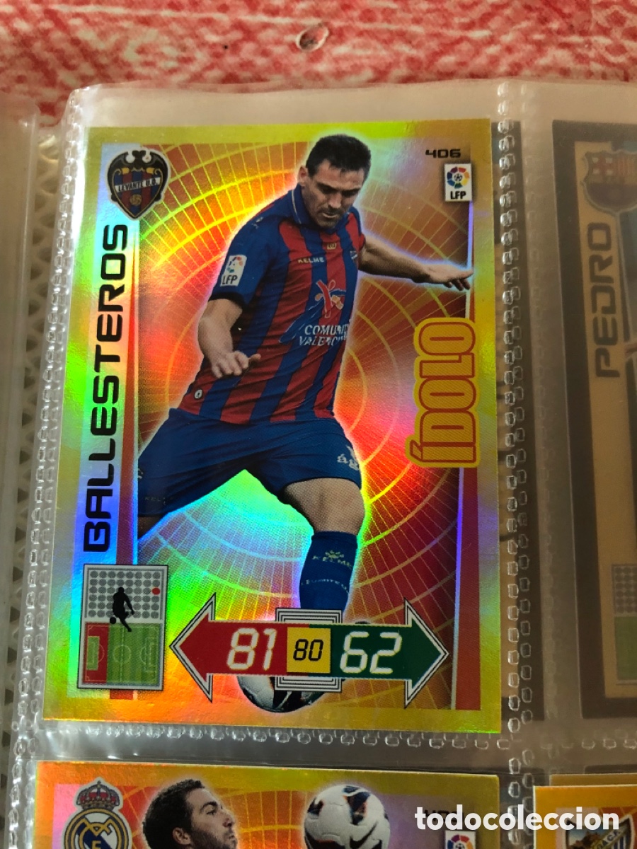 Cartes &agrave; collectionner de Football: Adrenalyn 2012 2013 &iacute;dolo ballesteros 406 levante