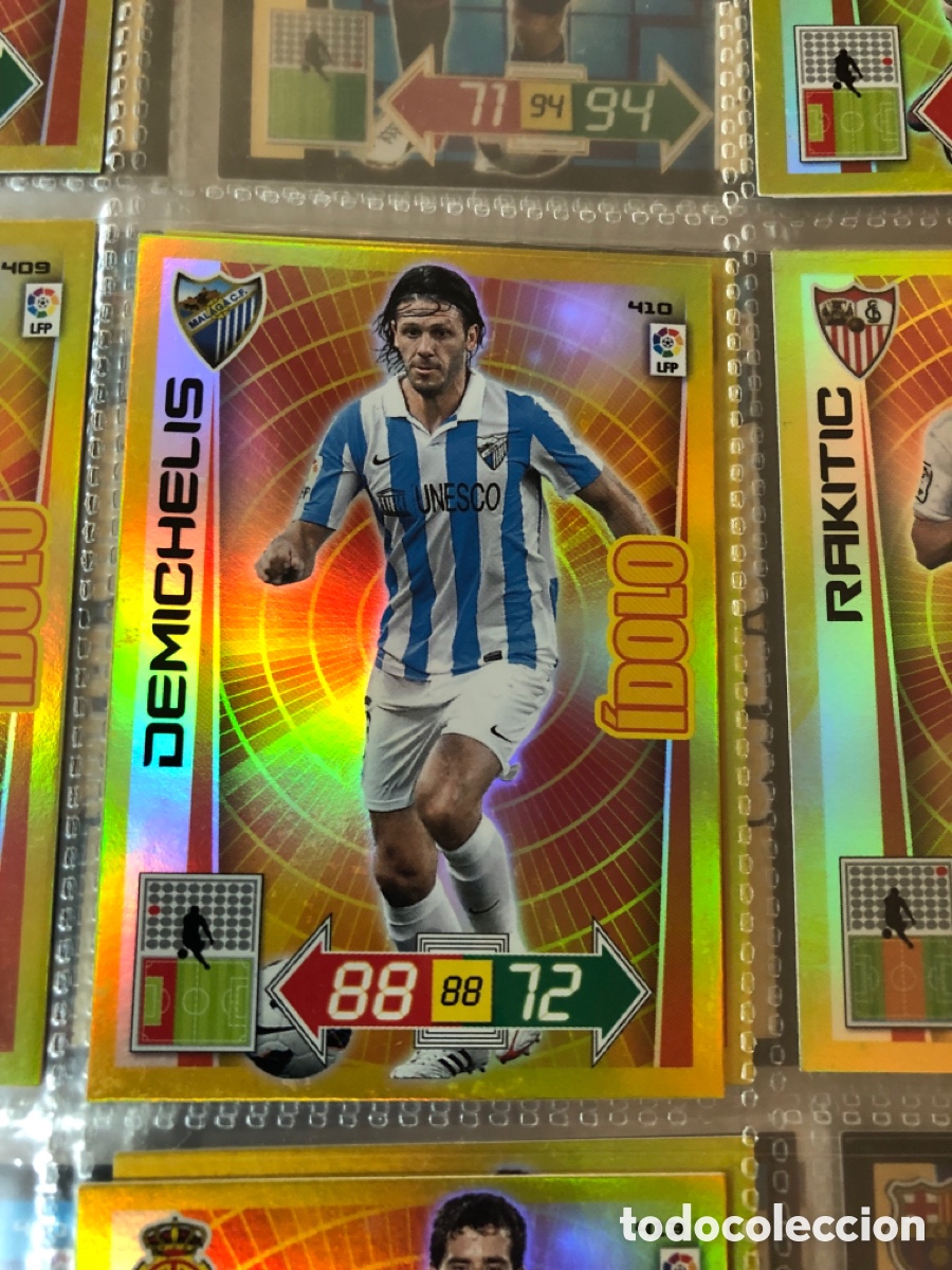 Cromos de F&uacute;tbol: Adrenalyn 2012 2013 &iacute;dolo demichelis 410 malaga
