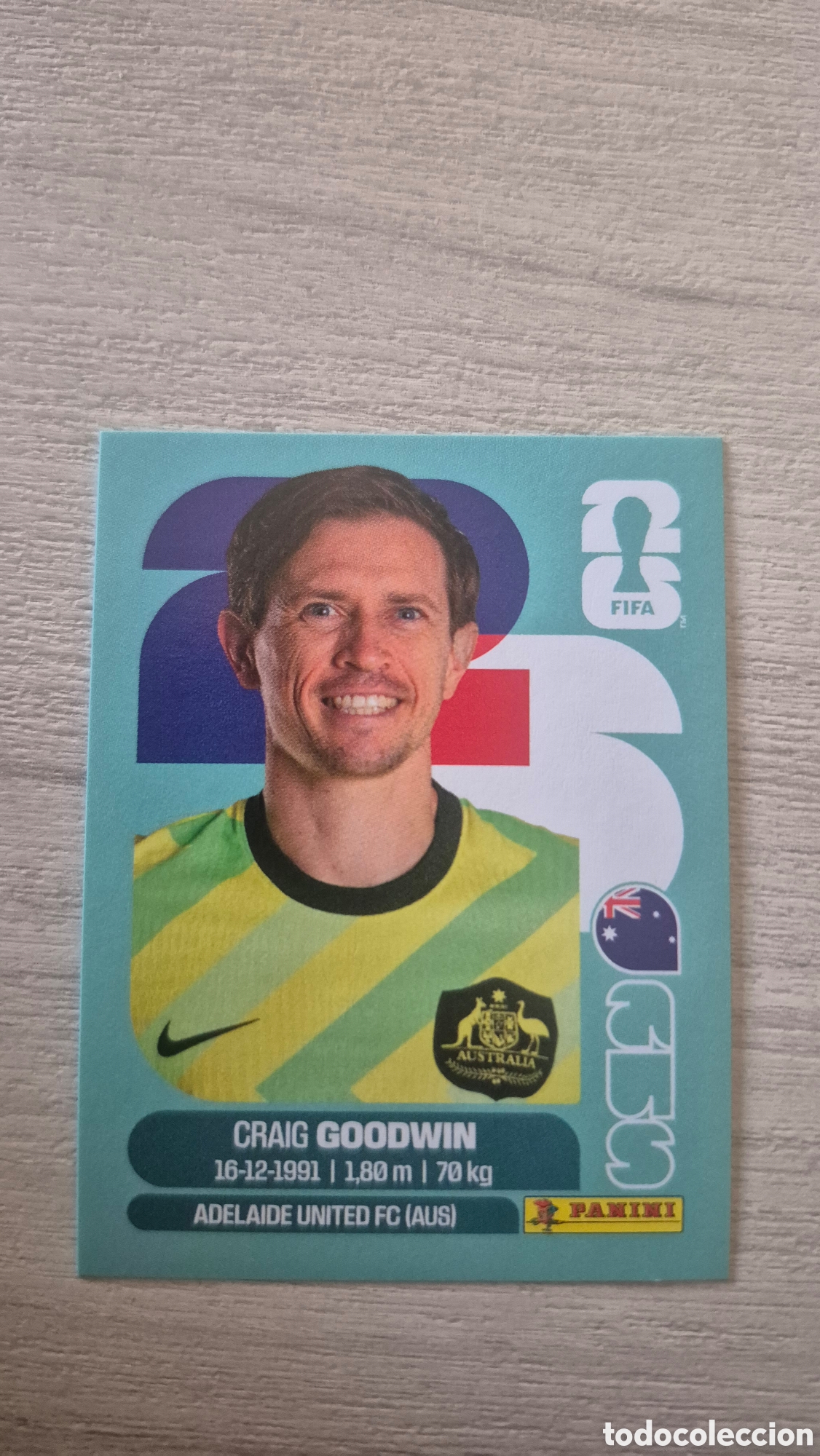 Cromos de F&uacute;tbol: AUS17 Goodwin FIFA World Cup 2026