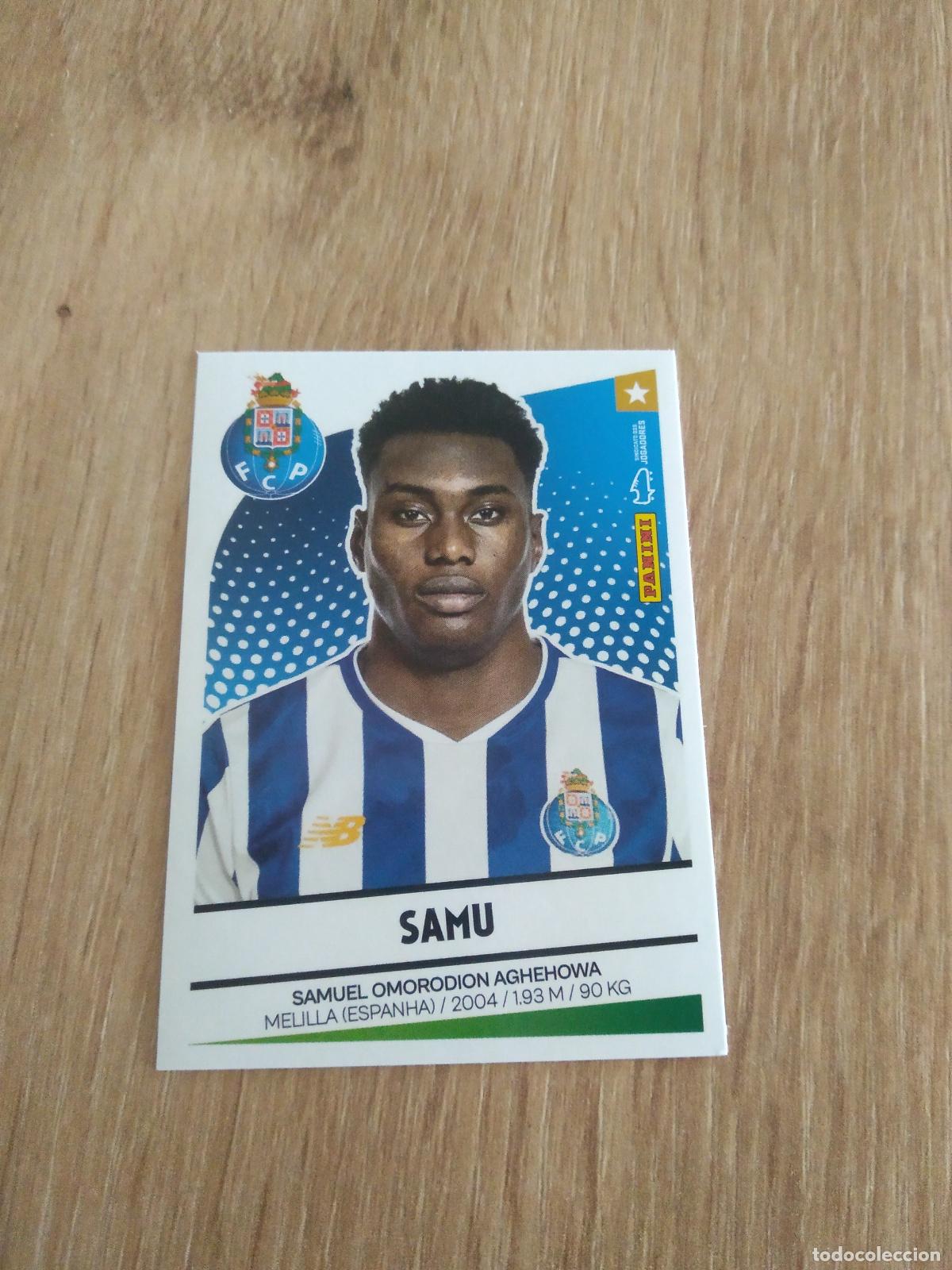 Cromos de F&uacute;tbol: 283 SAMU PORTO CROMO FUTBOL PANINI LIGA PORTUGAL 2024-2025 FUTEBOL 24-25 LIGA BETCLIC