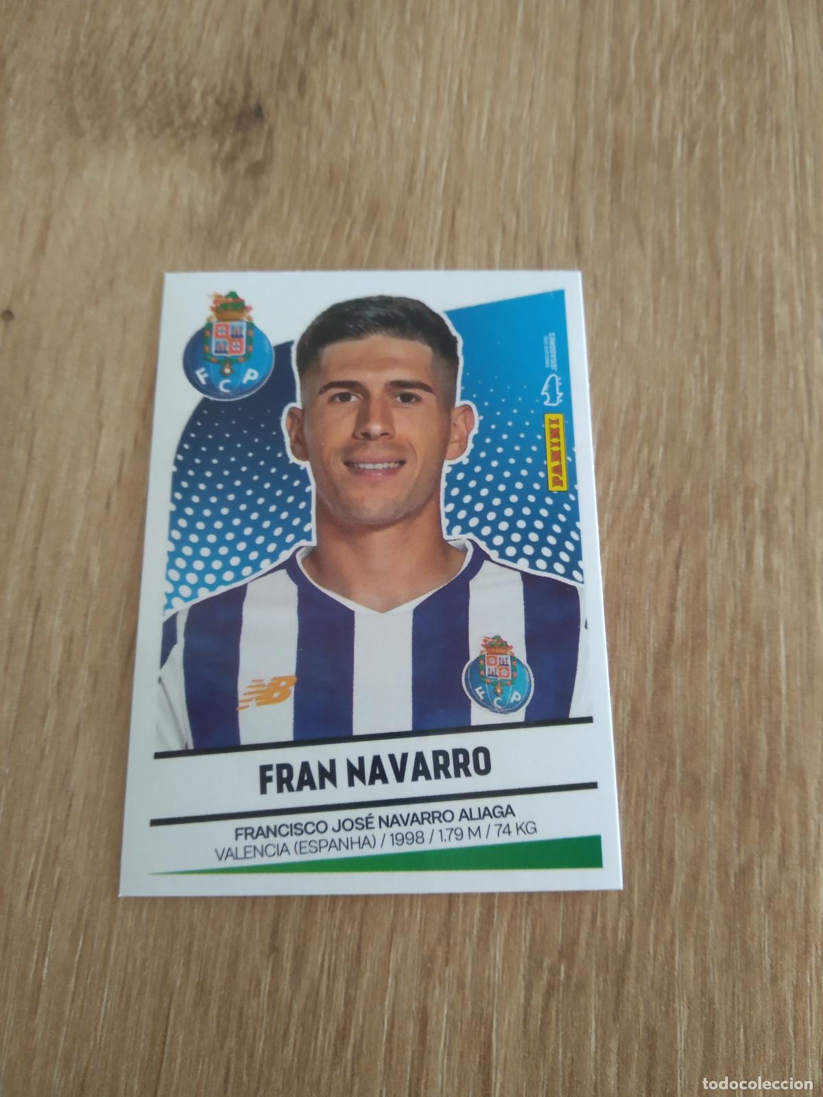 Cromos de F&uacute;tbol: 284 FRAN NAVARRO PORTO CROMO FUTBOL PANINI LIGA PORTUGAL 2024-2025 FUTEBOL 24-25 LIGA BETCLIC