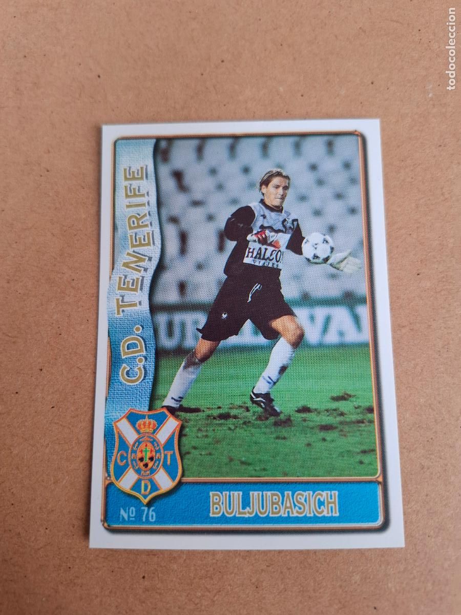 Figurine di Calcio: MUNDICROMO 96 97 1996 1997 - 76 BULJUBASICH ( BAJA ) - CD. TENERIFE