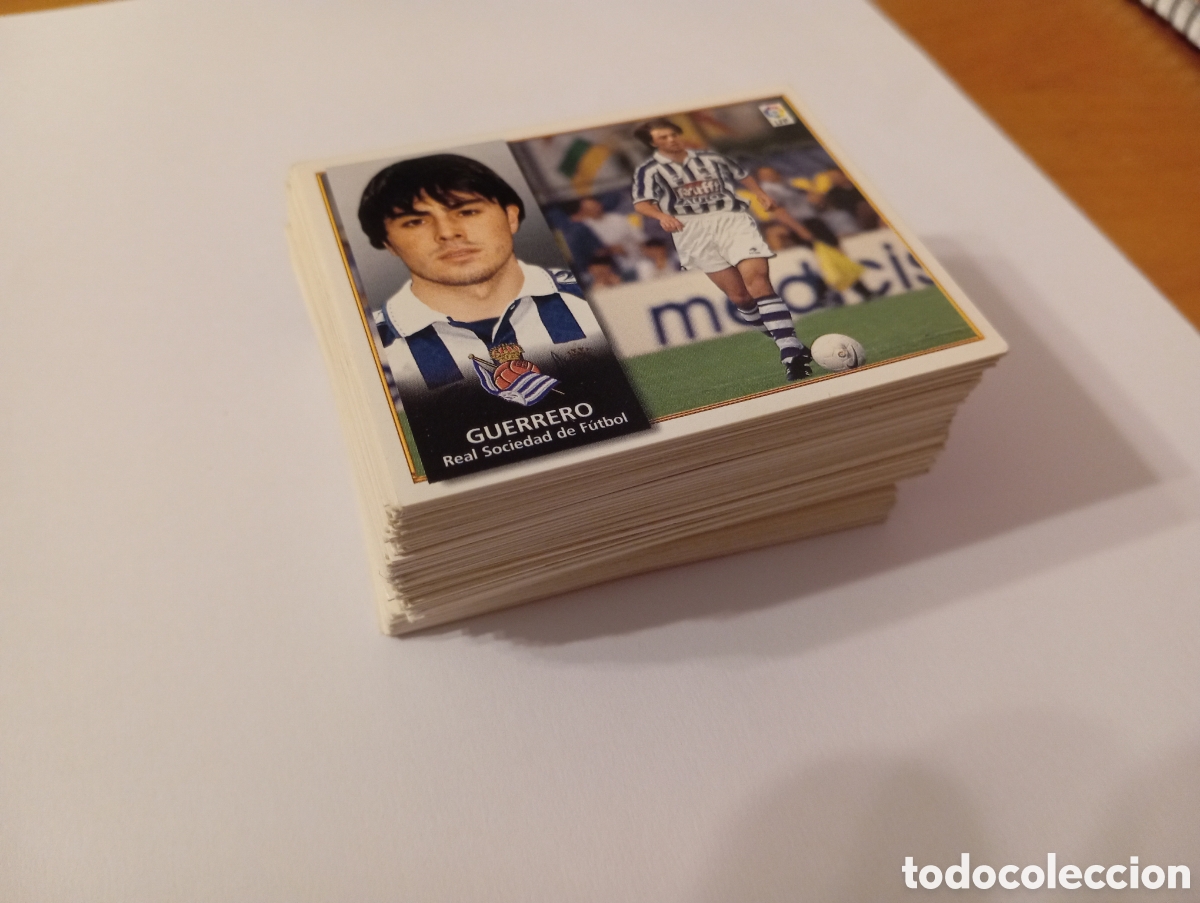 Cromos de F&uacute;tbol: Lote 100 cromos Liga Este 1998 1999 PANINI 98 99