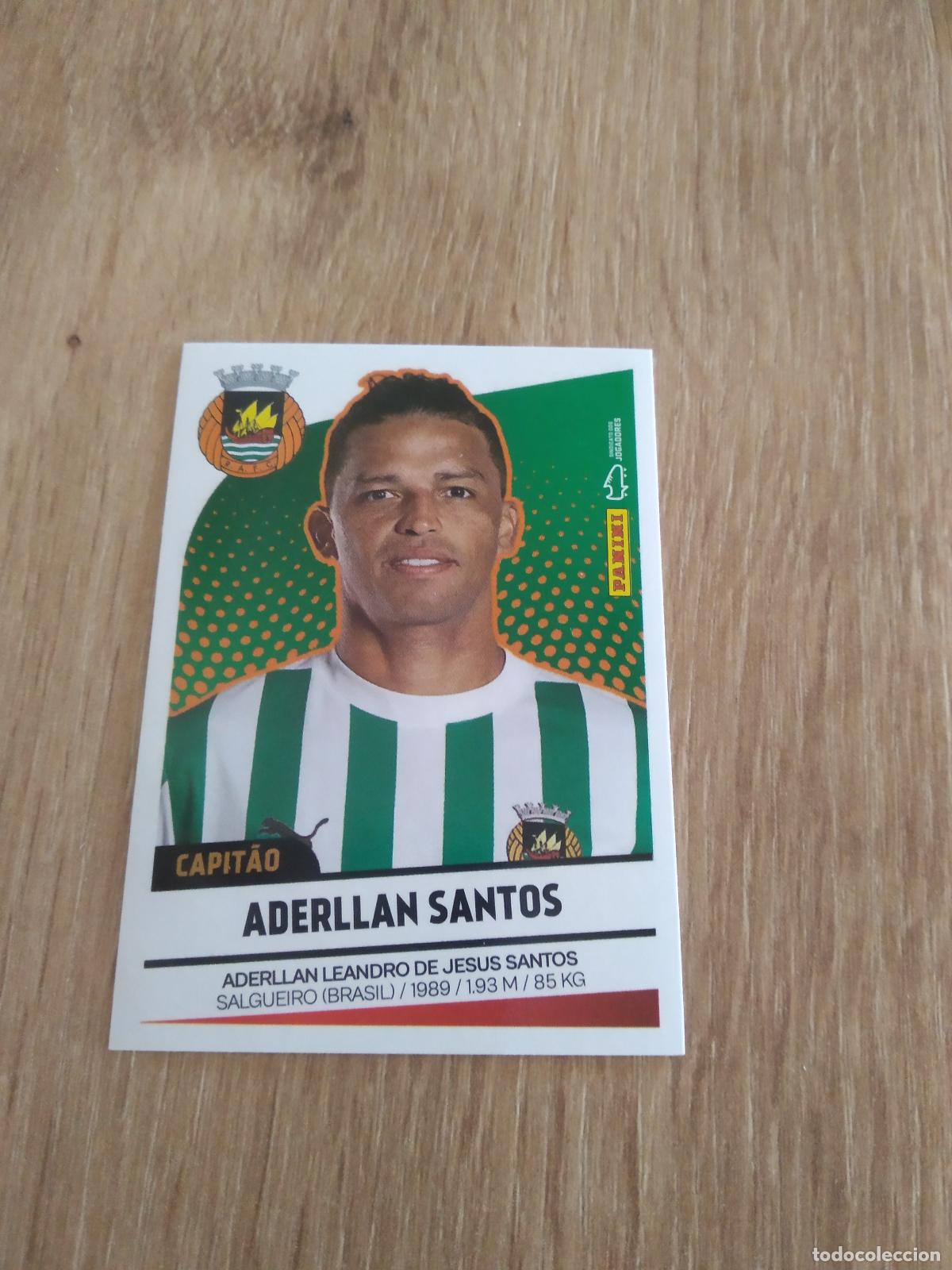Cromos de F&uacute;tbol: 290 ADERLLAN SANTOS RIO AVE CROMO FUTBOL PANINI LIGA PORTUGAL 2024-2025 FUTEBOL 24-25 LIGA BETCLIC