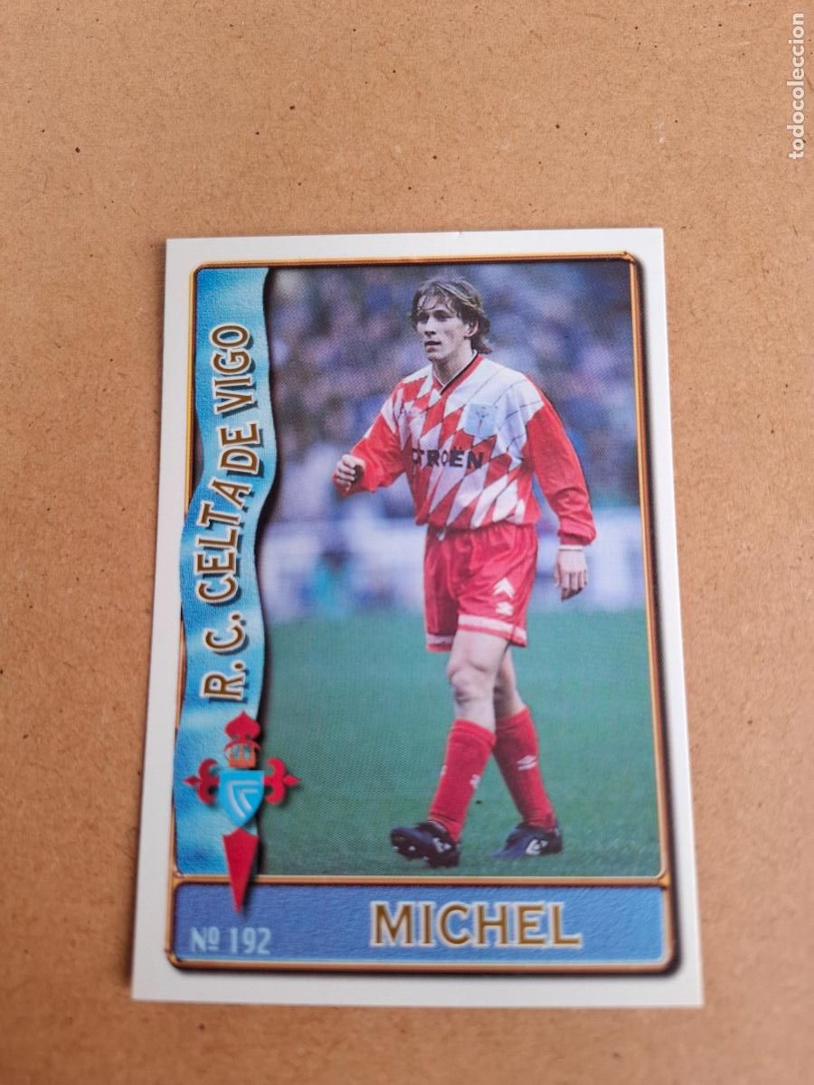 Cromos de F&uacute;tbol: MUNDICROMO 96 97 1996 1997 - 192 MICHEL ( BAJA ) - R.C. CELTA