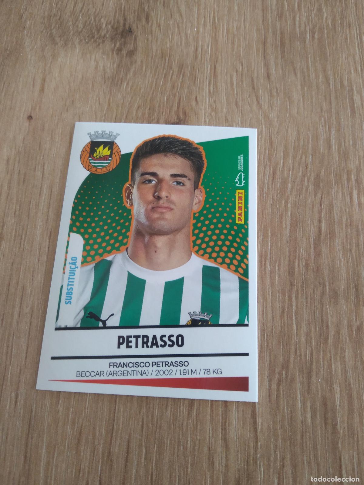 Cromos de F&uacute;tbol: 290 BIS PETRASSO RIO AVE CROMO FUTBOL PANINI LIGA PORTUGAL 2024-2025 FUTEBOL 24-25 LIGA BETCLIC