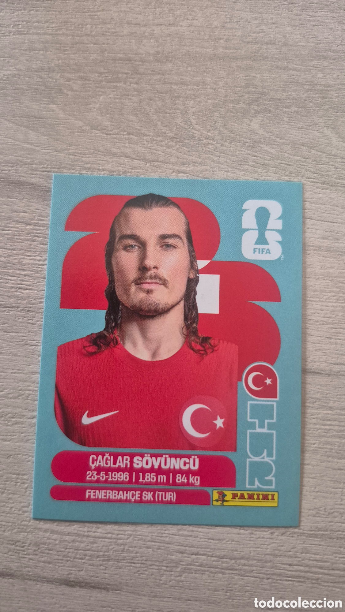 Cromos de F&uacute;tbol: TUR6 S&ouml;y&uuml;nc&uuml; FIFA World Cup 2026
