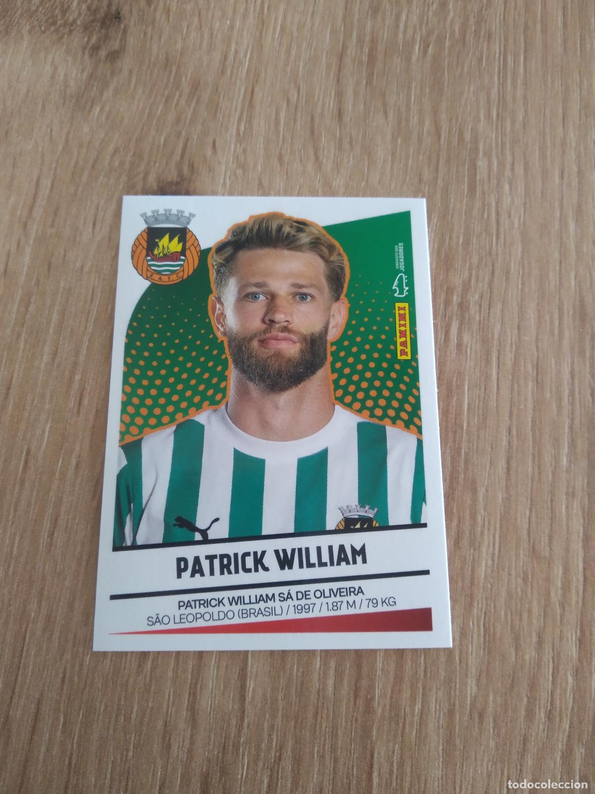 Cromos de F&uacute;tbol: 291 PATRICK WILLIAM RIO AVE CROMO FUTBOL PANINI LIGA PORTUGAL 2024-2025 FUTEBOL 24-25 LIGA BETCLIC